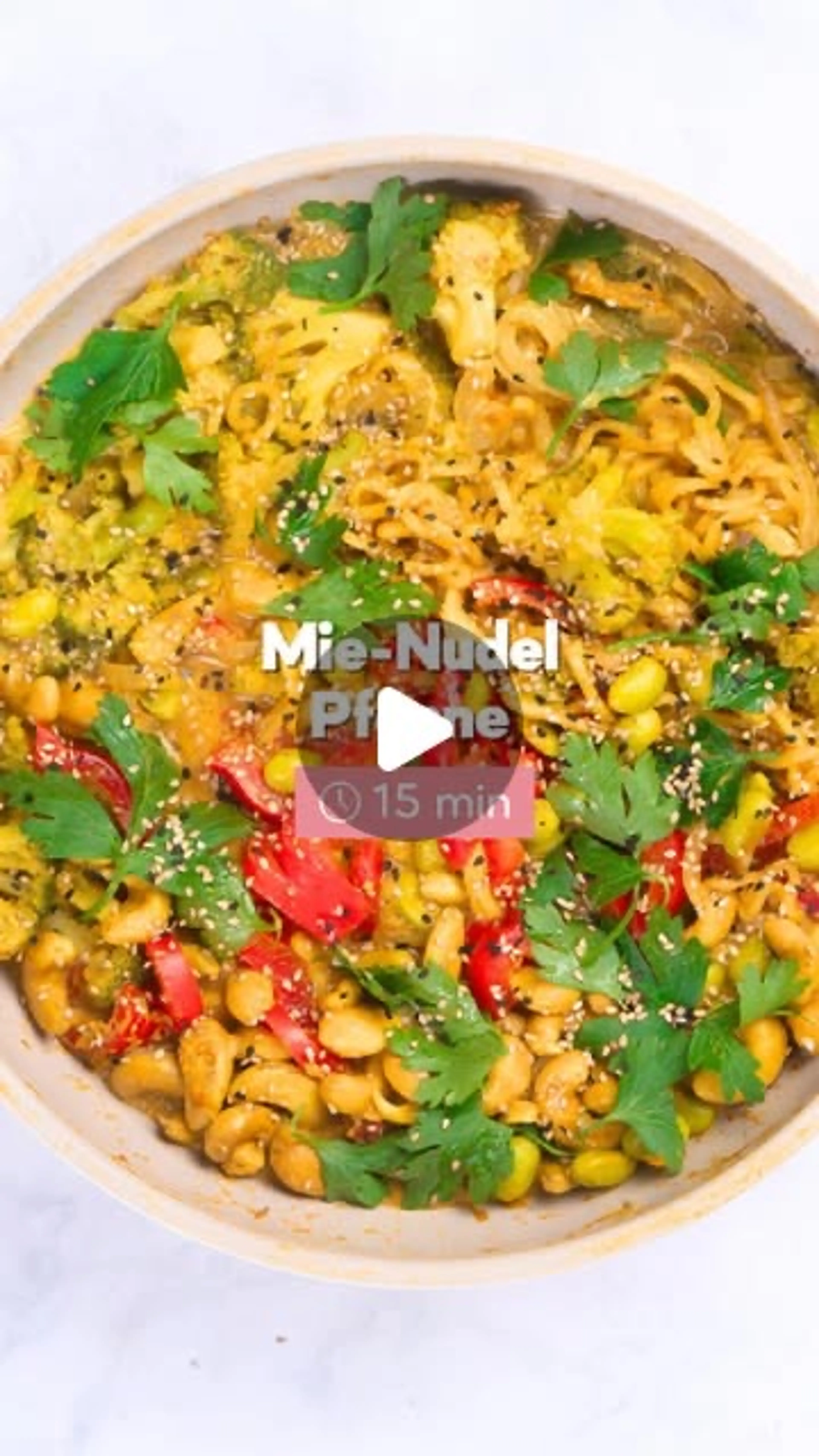 Mie Nudel Pfanne One Pot