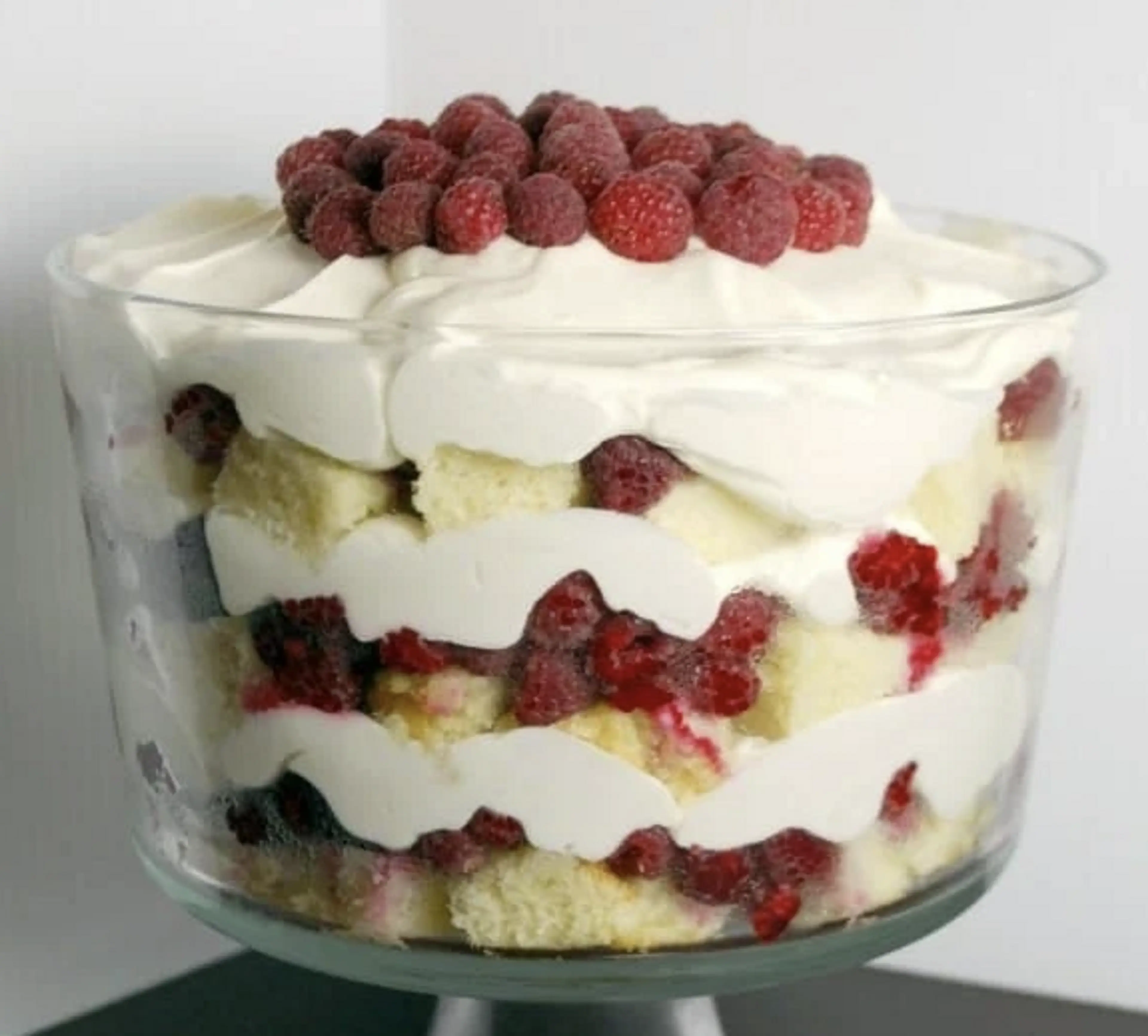 Raspberry Cheesecake Trifle