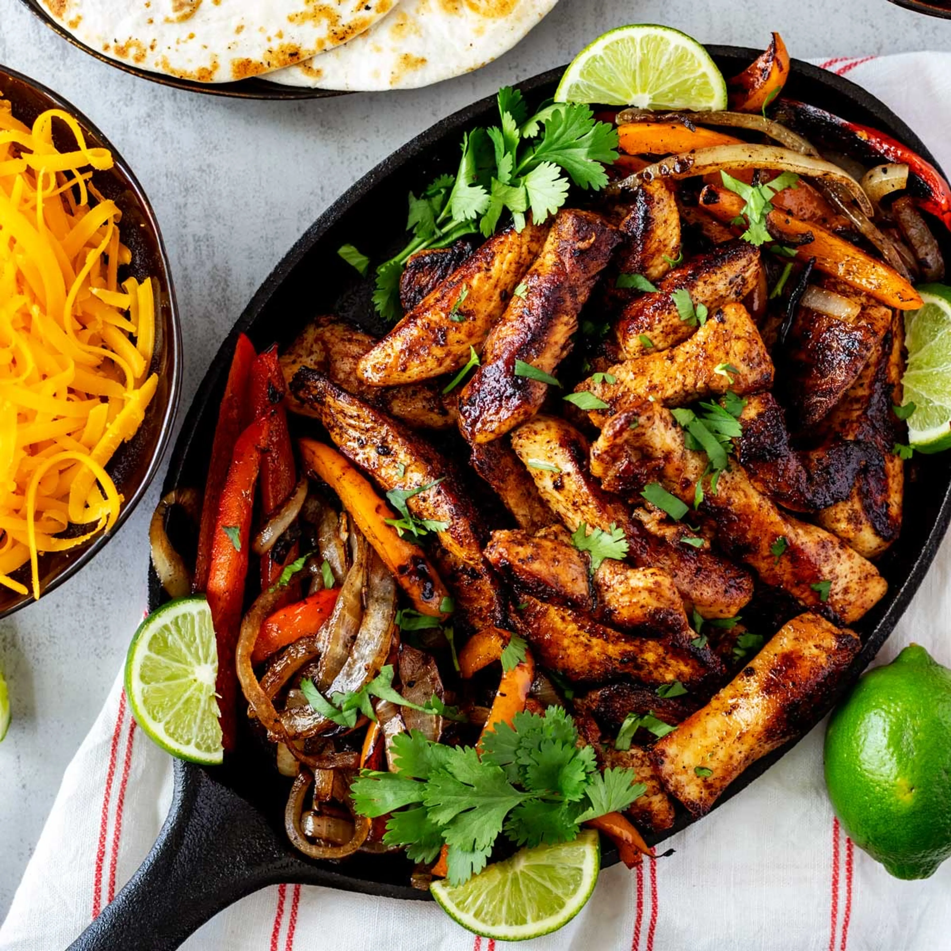 Easy Blackstone Chicken Fajitas
