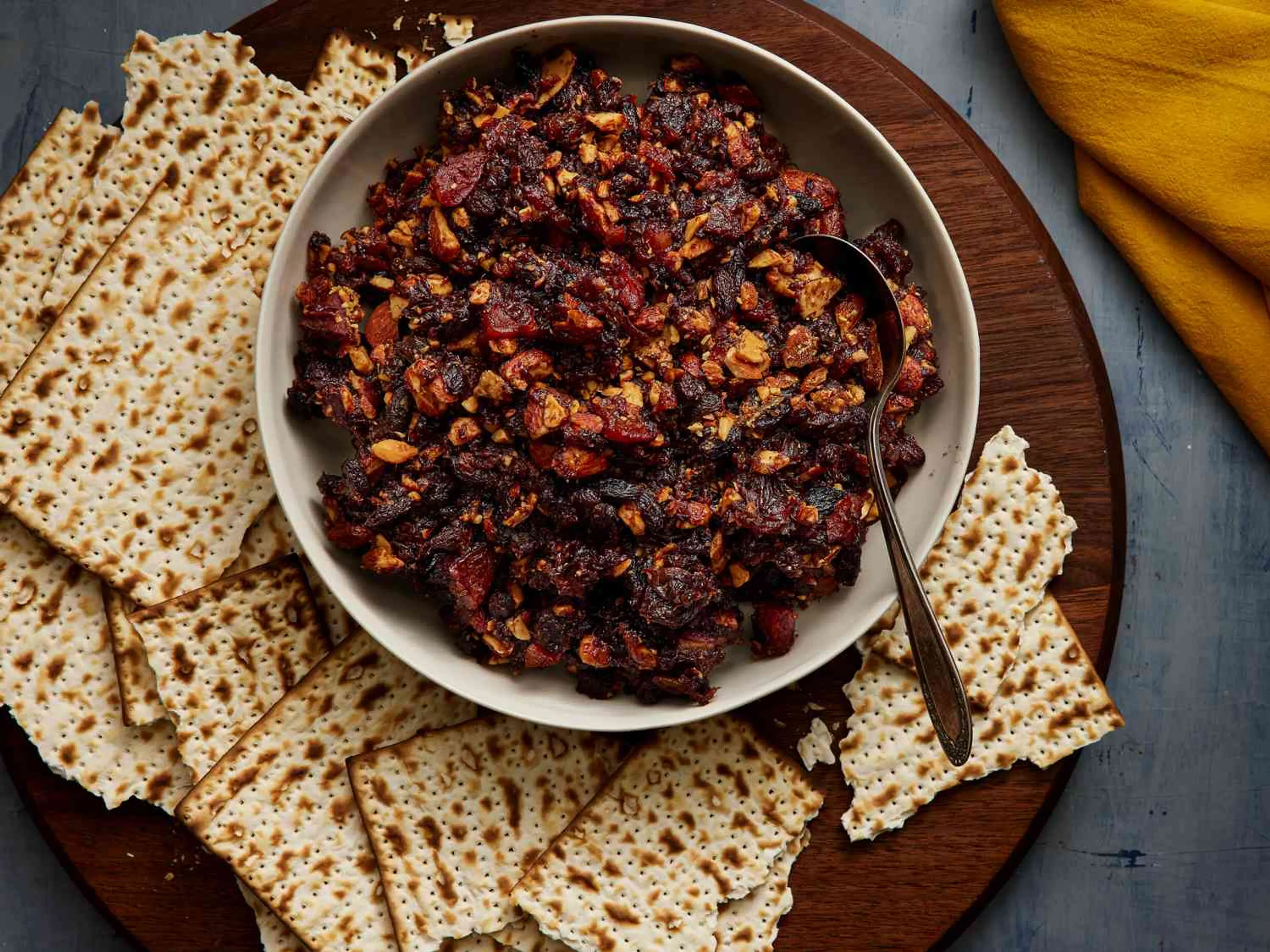 Sephardic-Style Charoset With Dried Fruit and Nuts Recipe