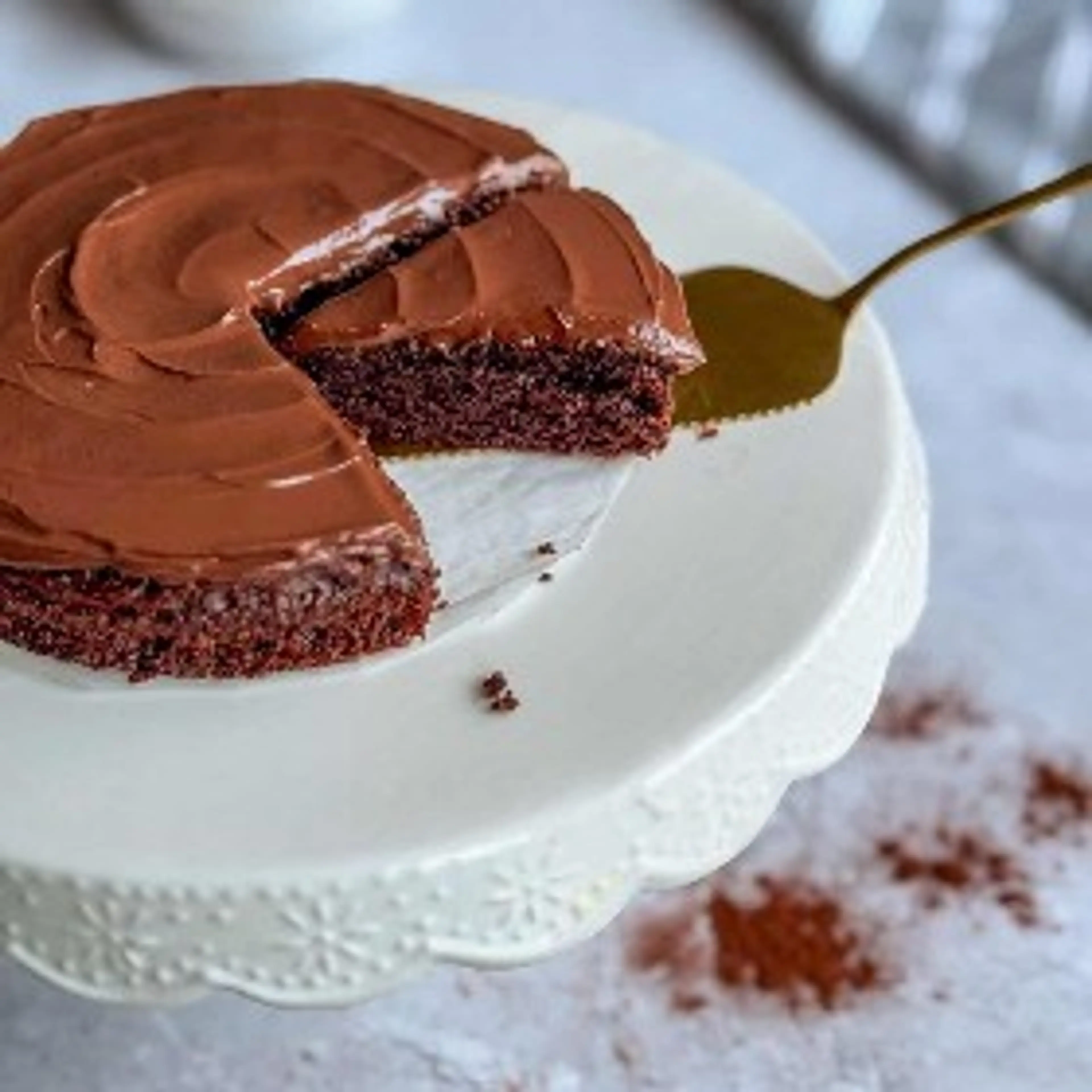 The Best Low Calorie Chocolate Cake