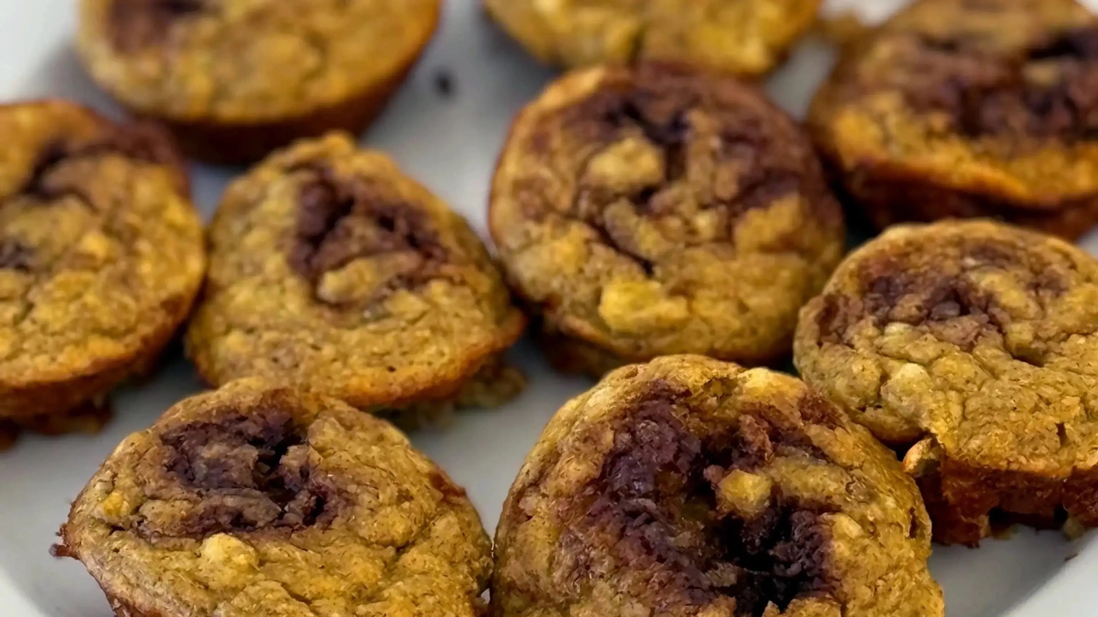 Cottage Cheese Banana Cinnamon Muffins