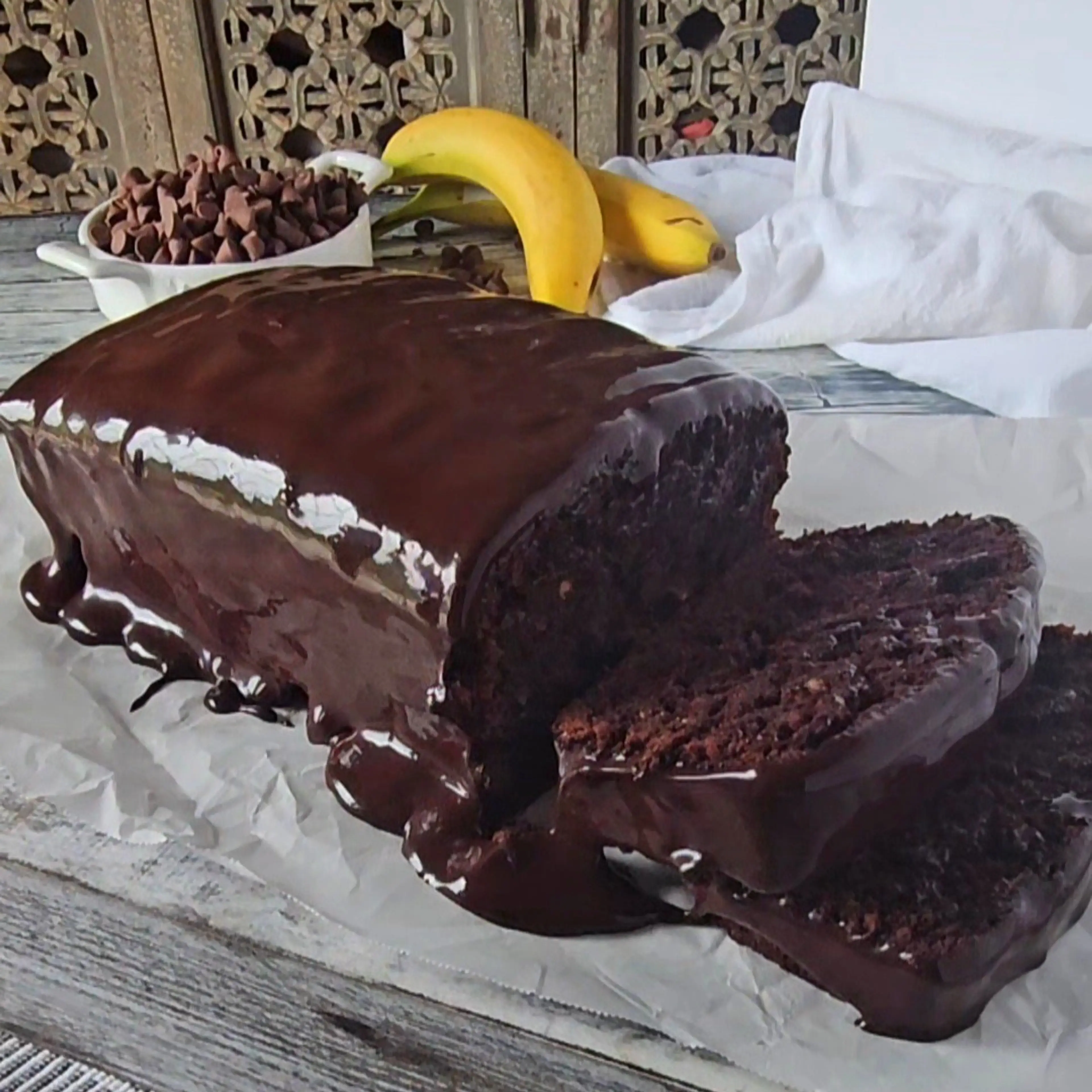Double Chocolate Banana Bread