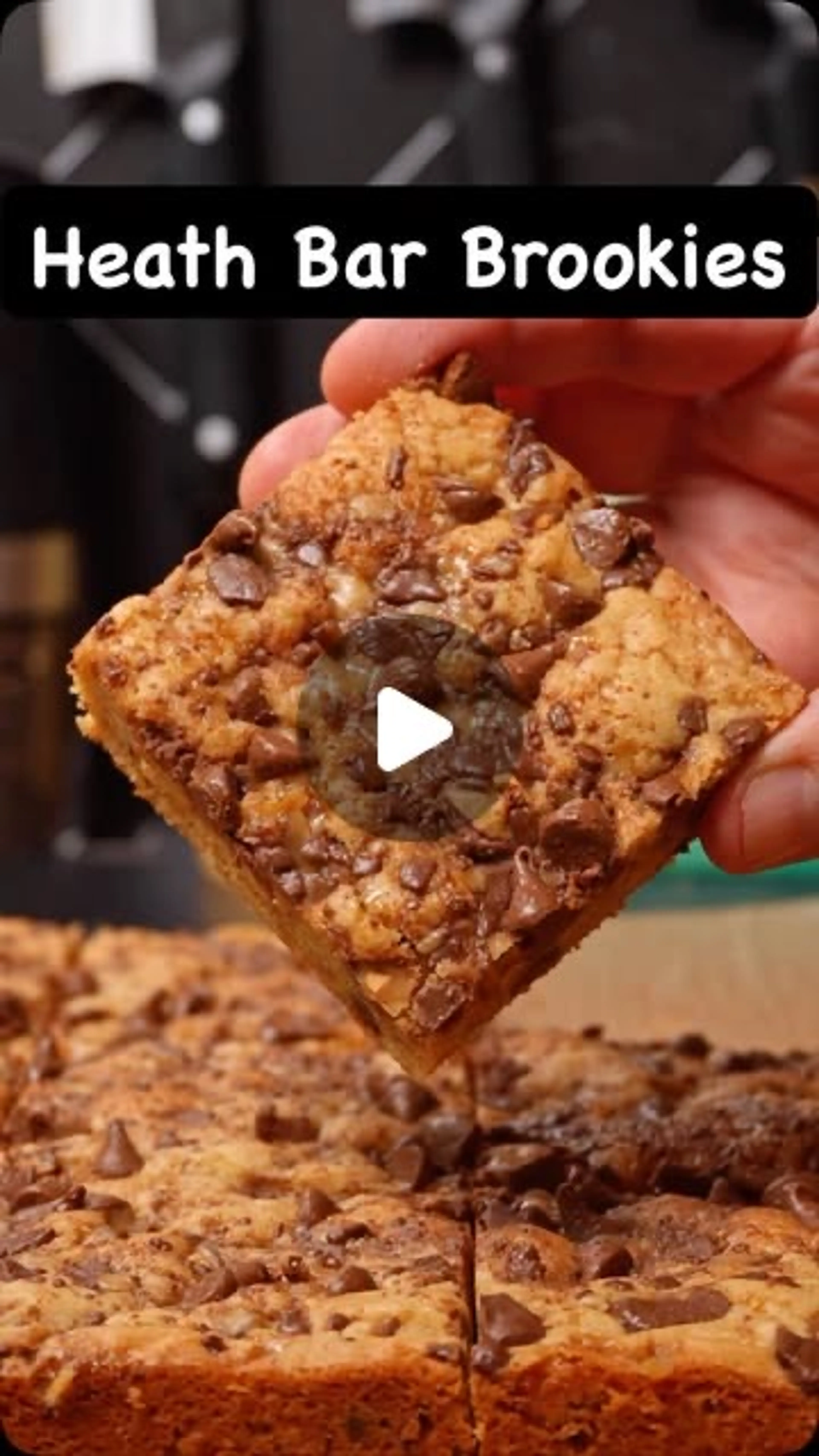 Heath Bar Brookies = Brownie + Cookie Magic