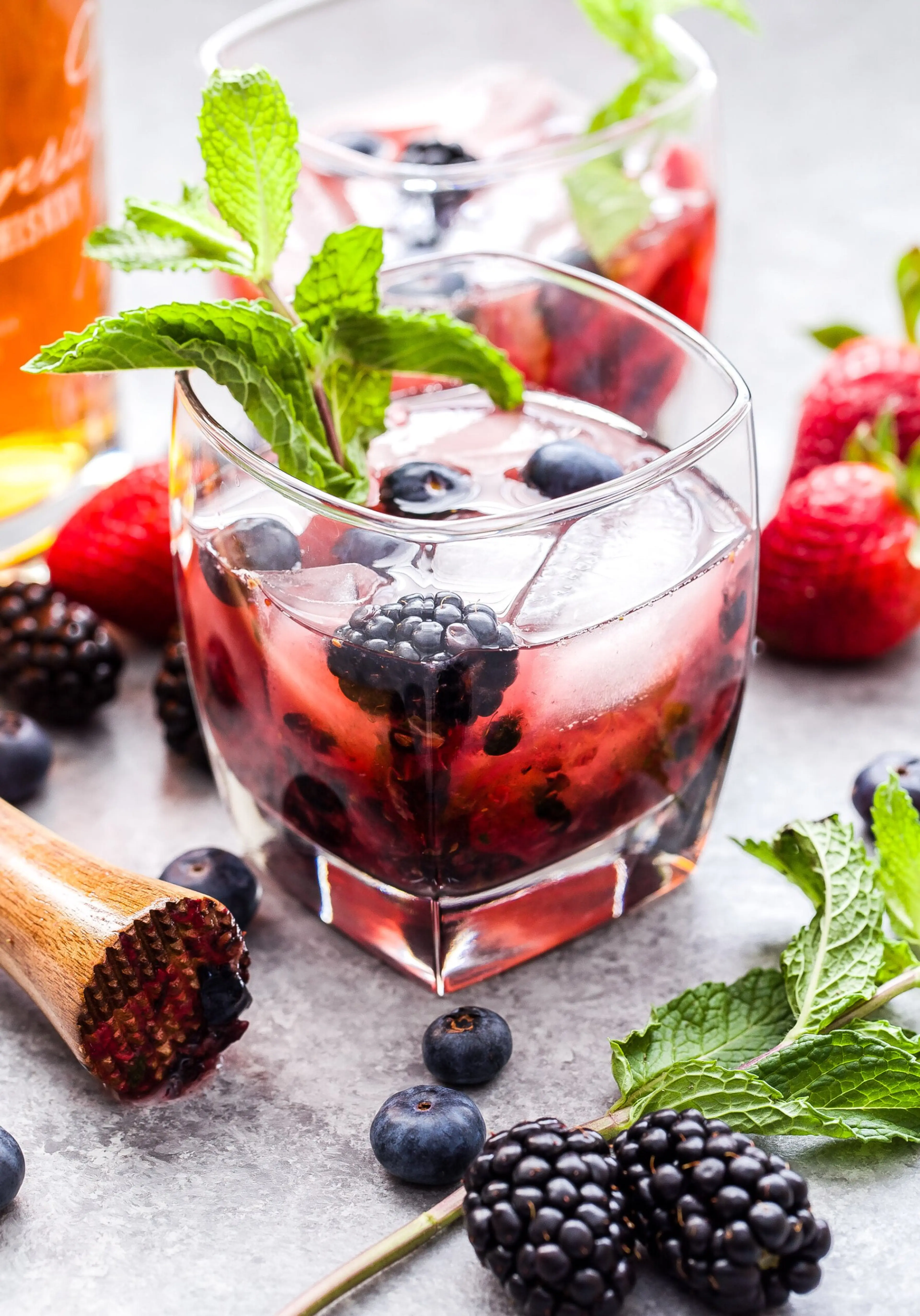 Mixed Berry Mint Julep