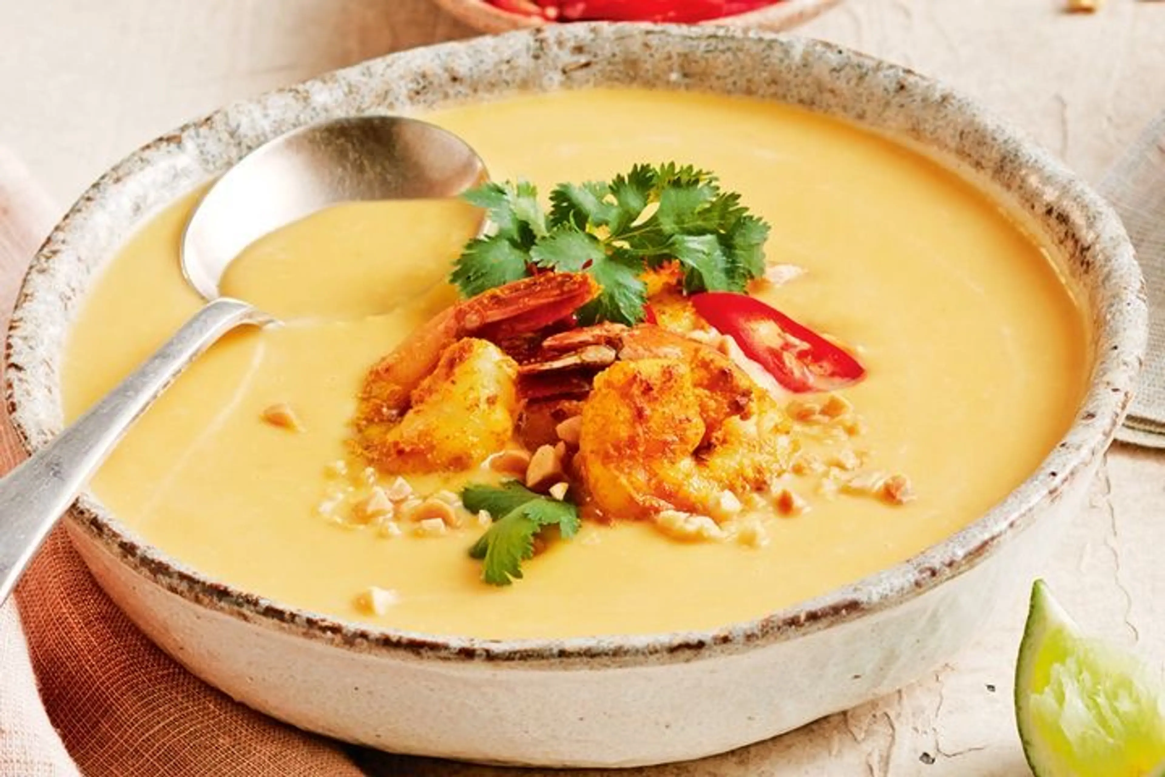 THAI PRAWN & PUMPKIN SOUP
