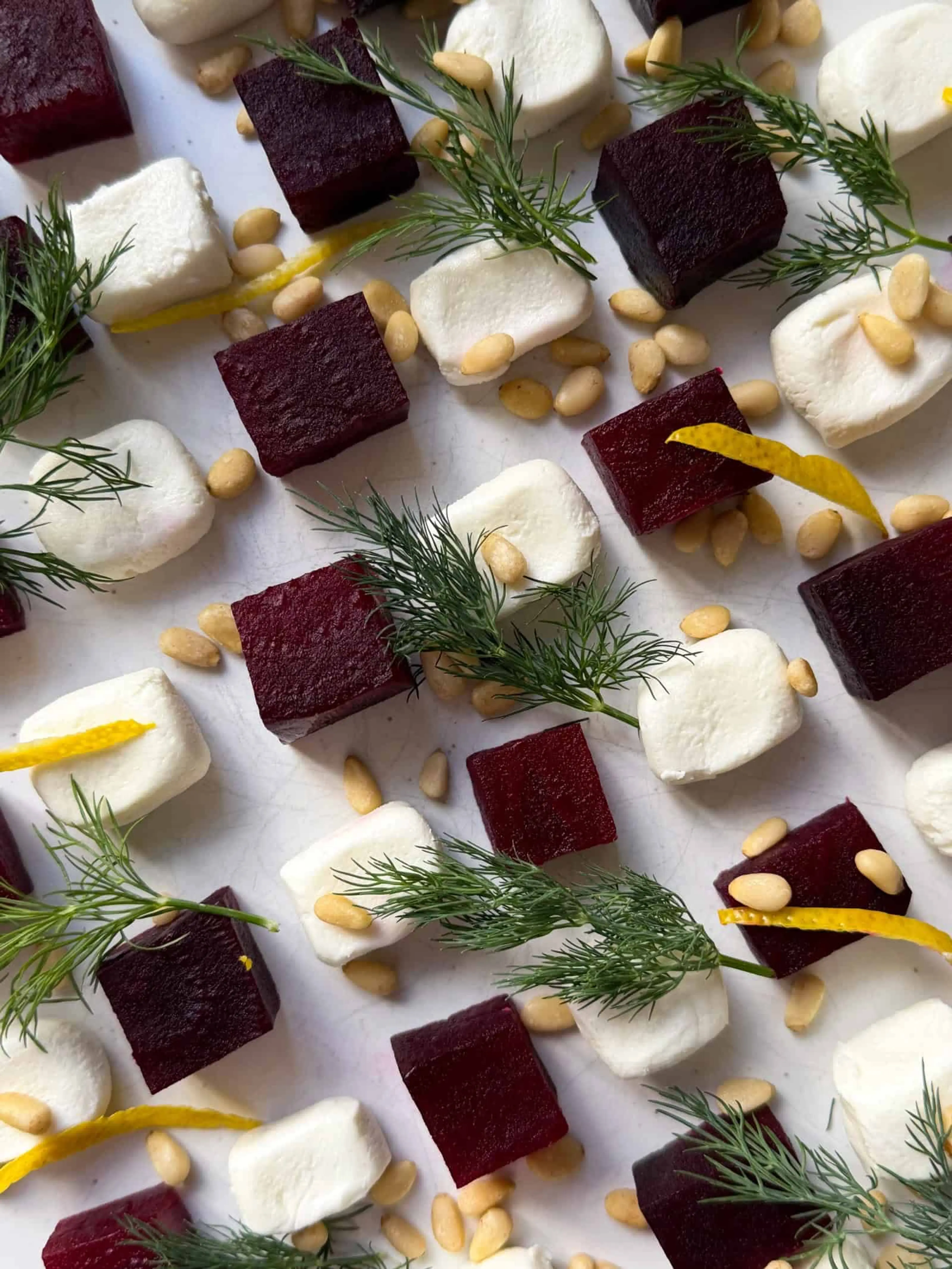 Roasted Beet Salad with Goat Cheese