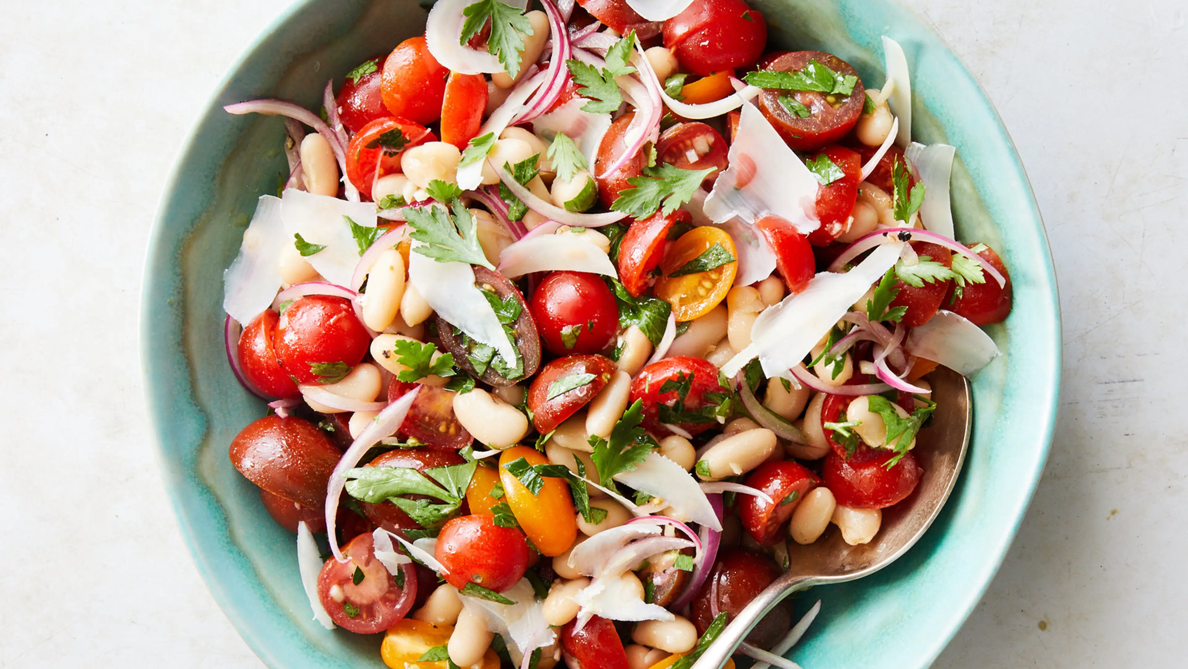 Cherry Tomato and White Bean Salad