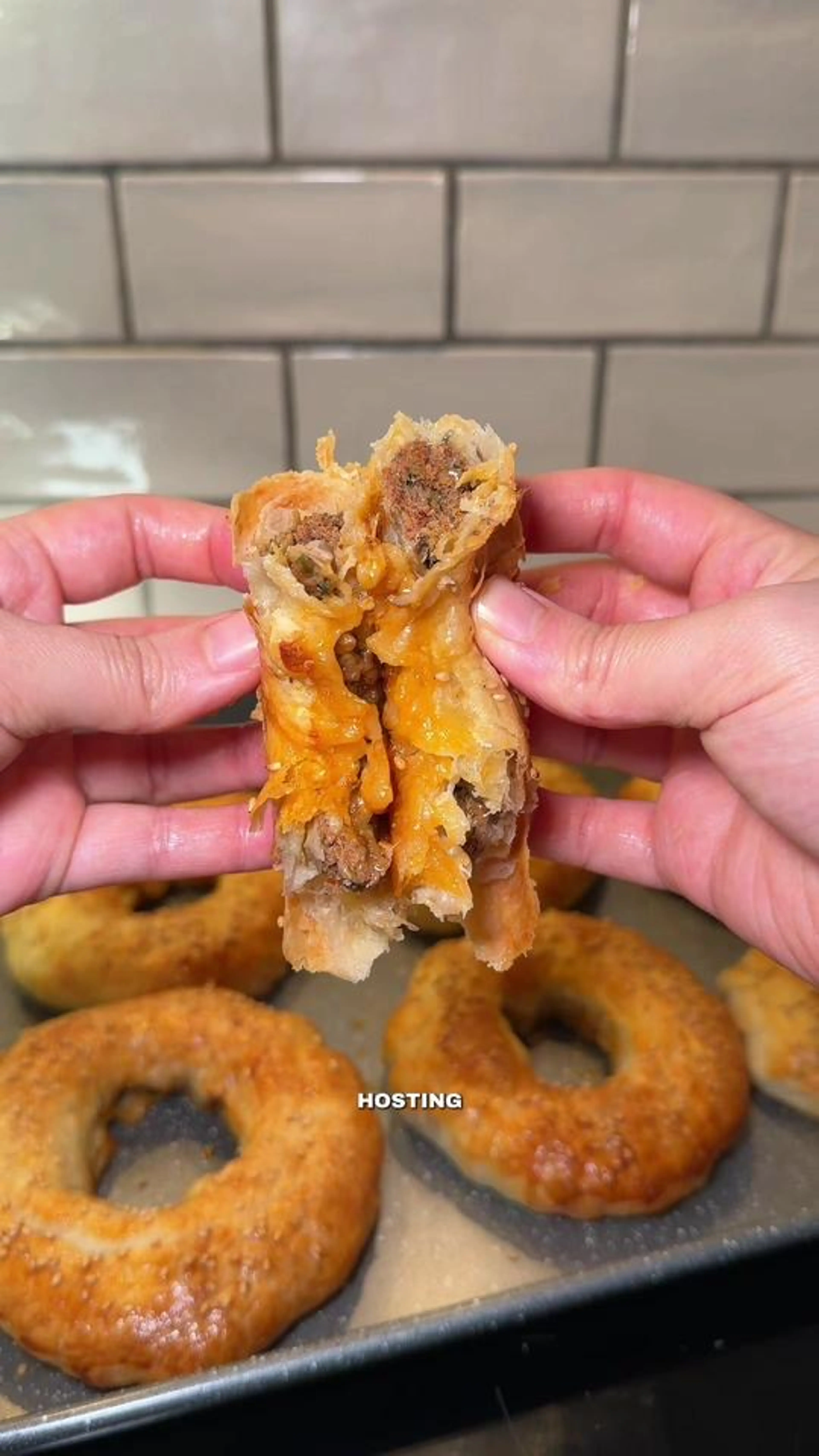 Beef Paratha Pastries