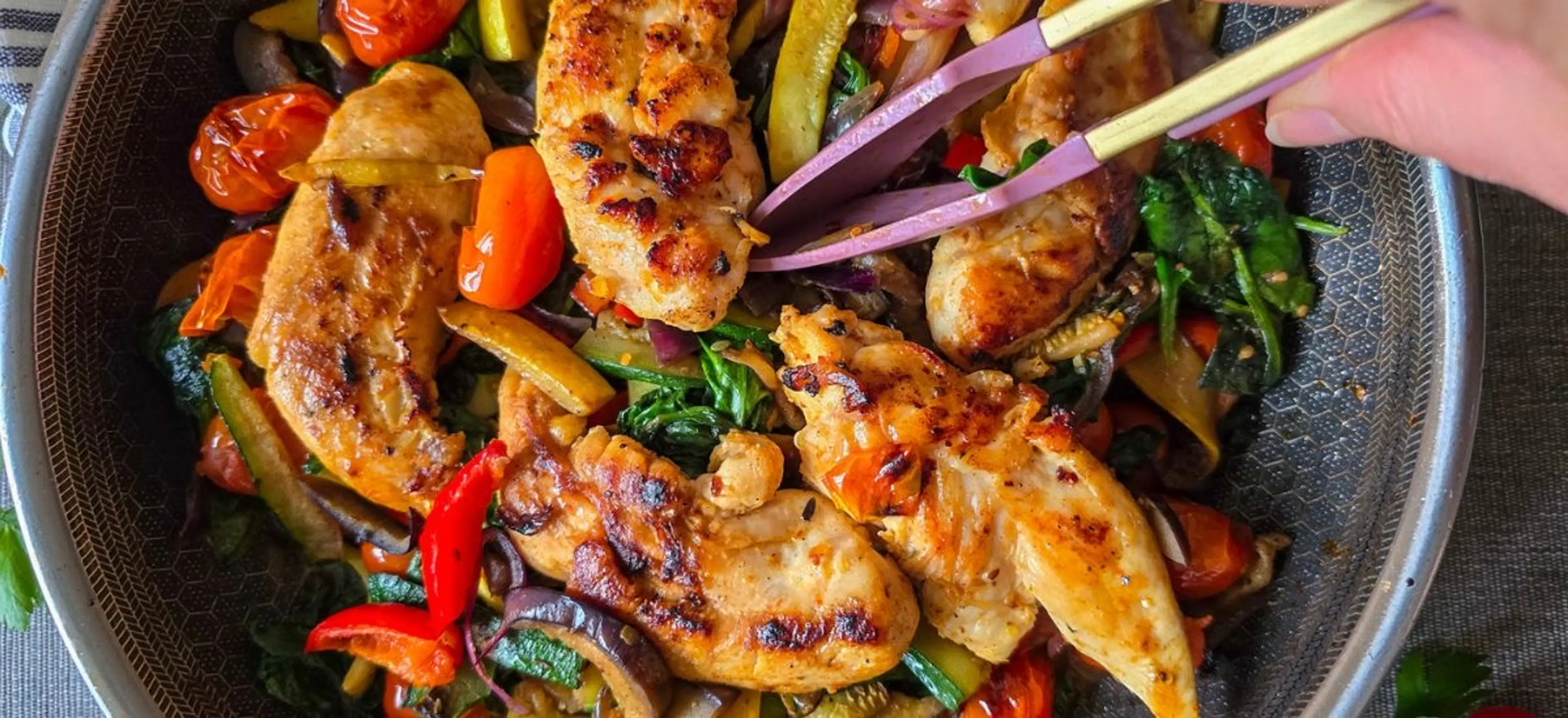 Mediterranean stir fry