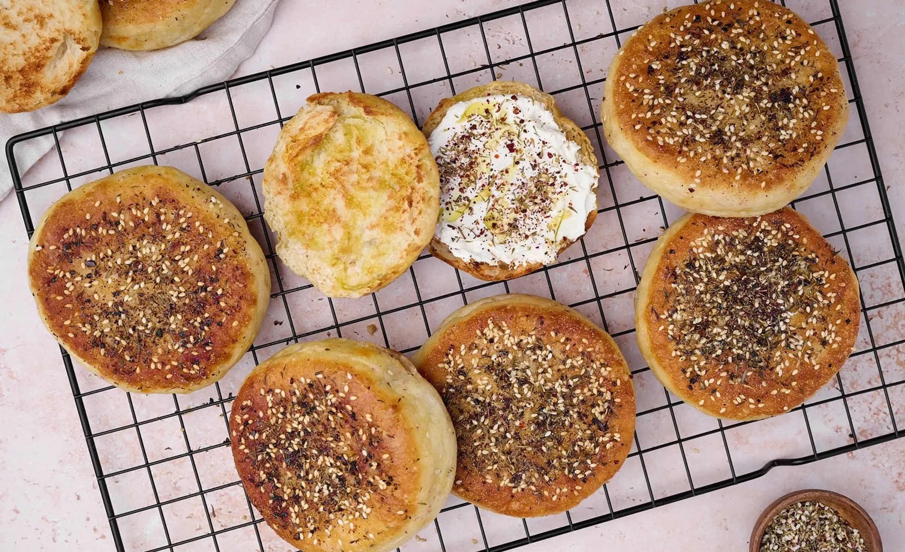 Za'atar English Muffins
