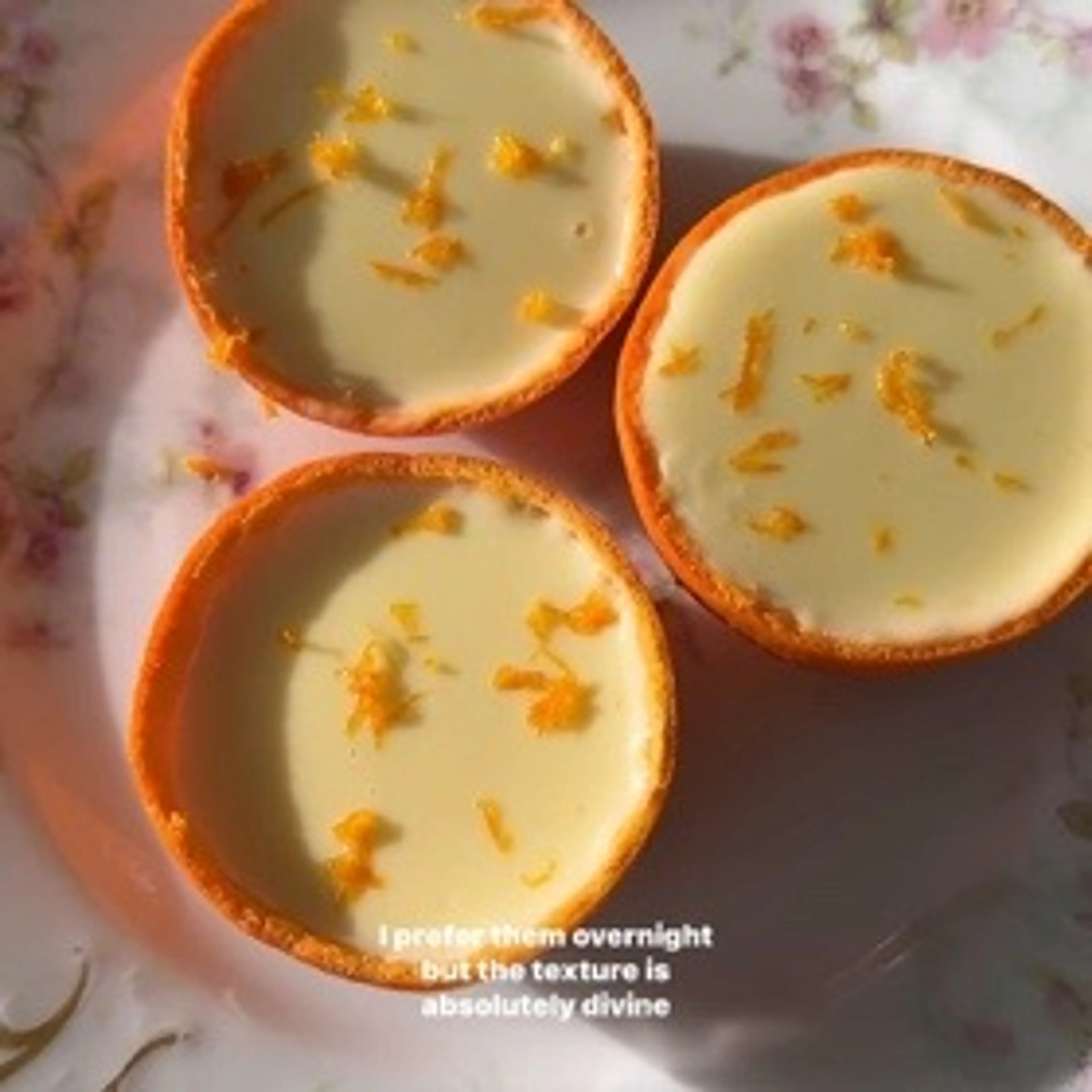3-Ingredient Clementine Posset 🍊