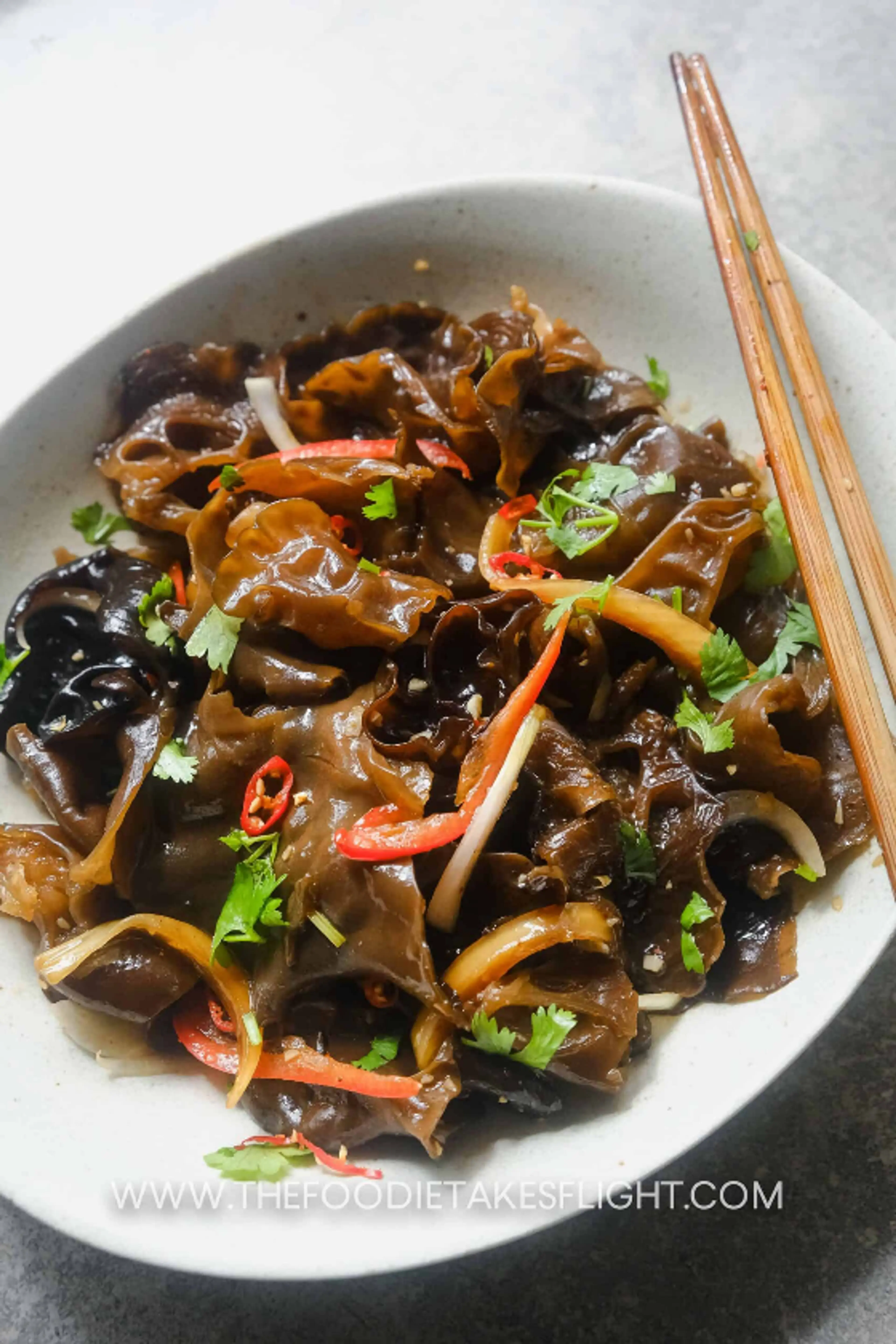 Wood Ear Mushroom Salad (Chinese Recipe)