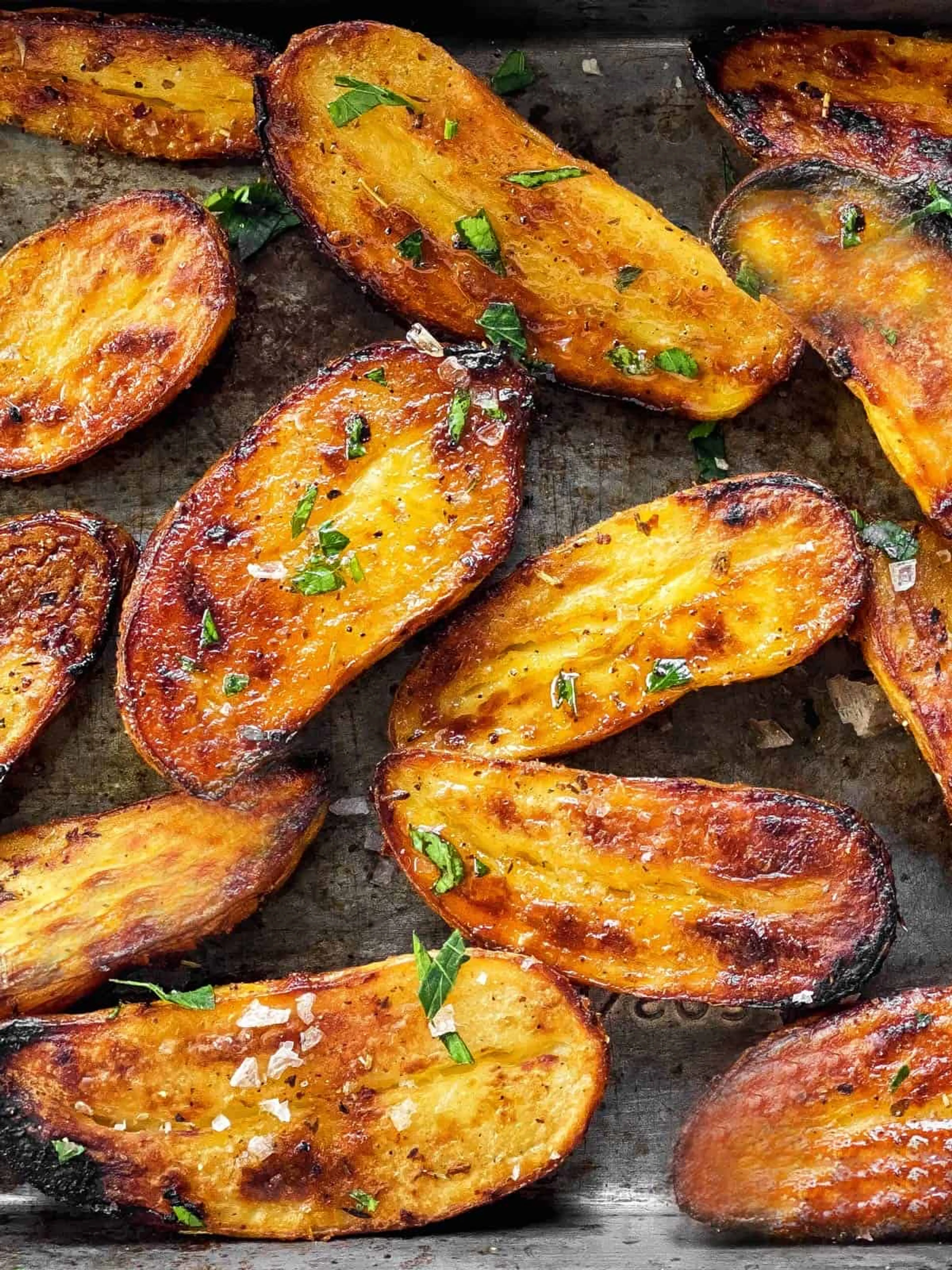 Crispy Roasted Fingerling Potatoes