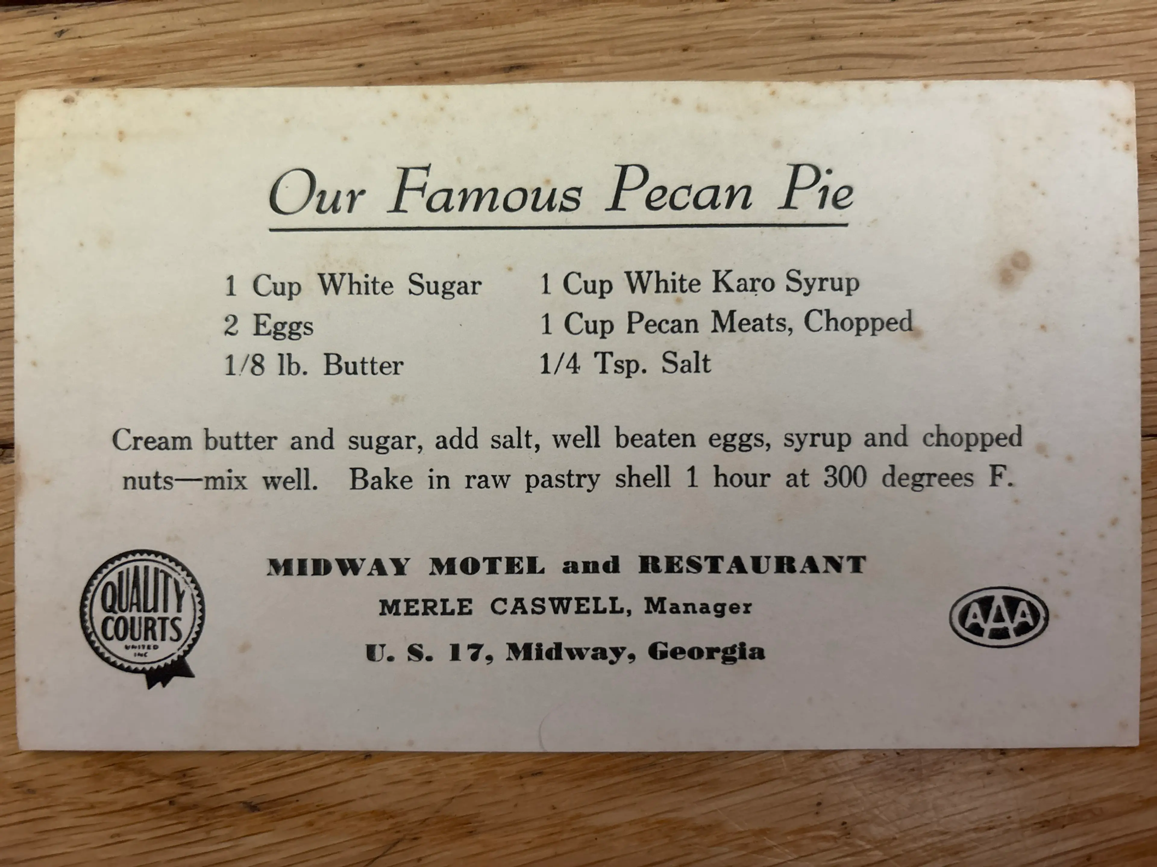 Pecan Pie