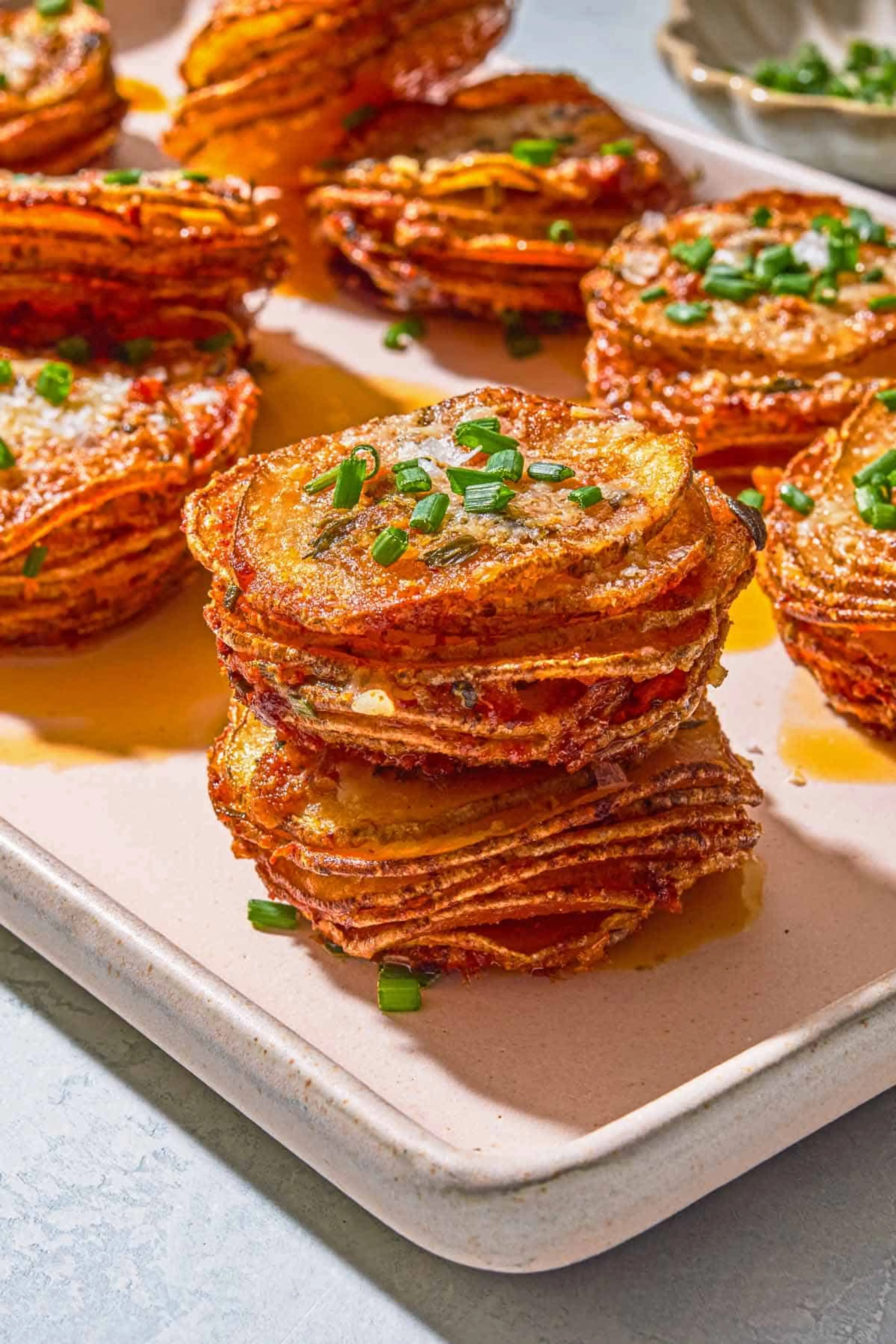Crispy Potato Stacks