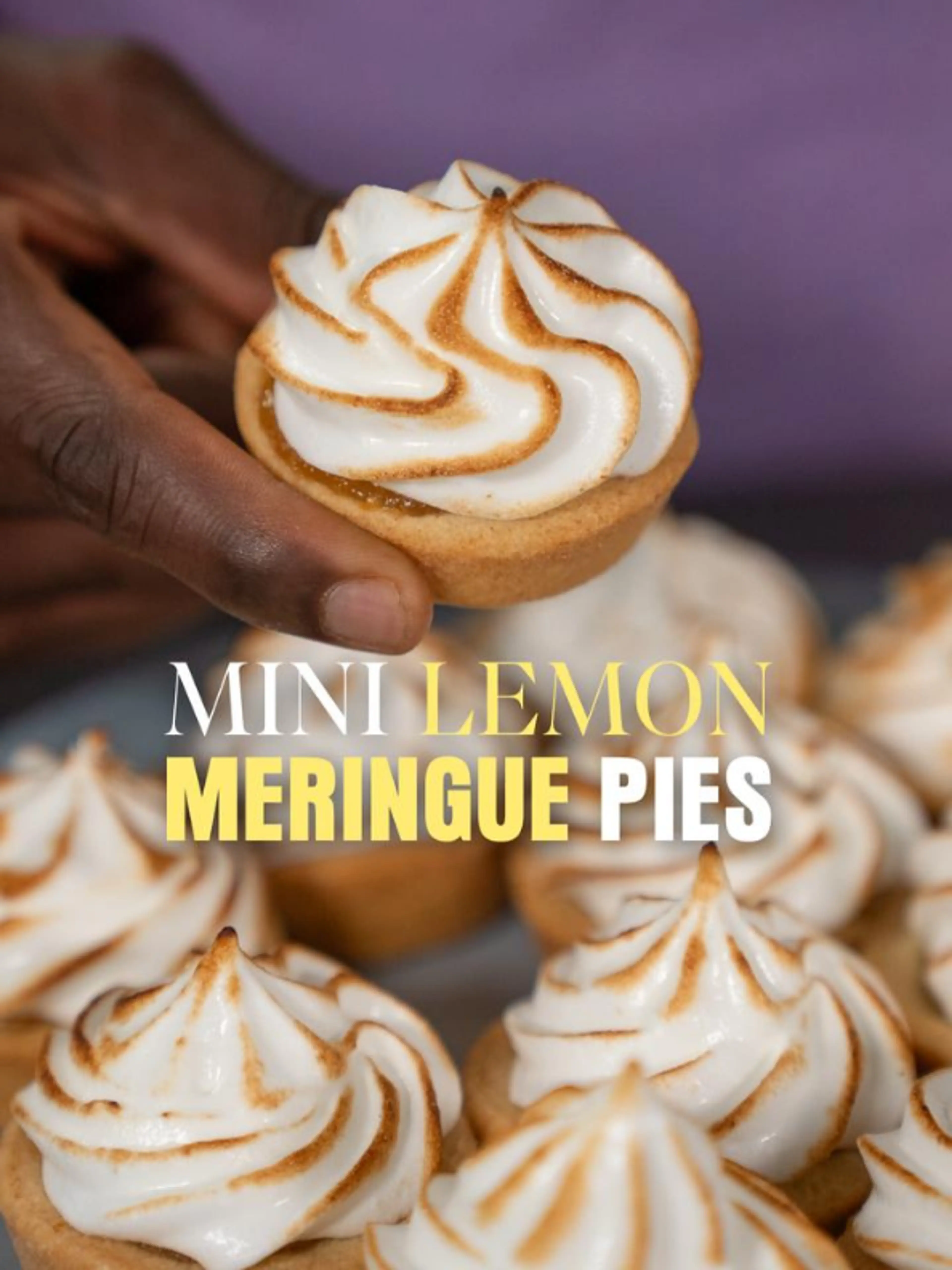 Mini Lemon Meringue Pies