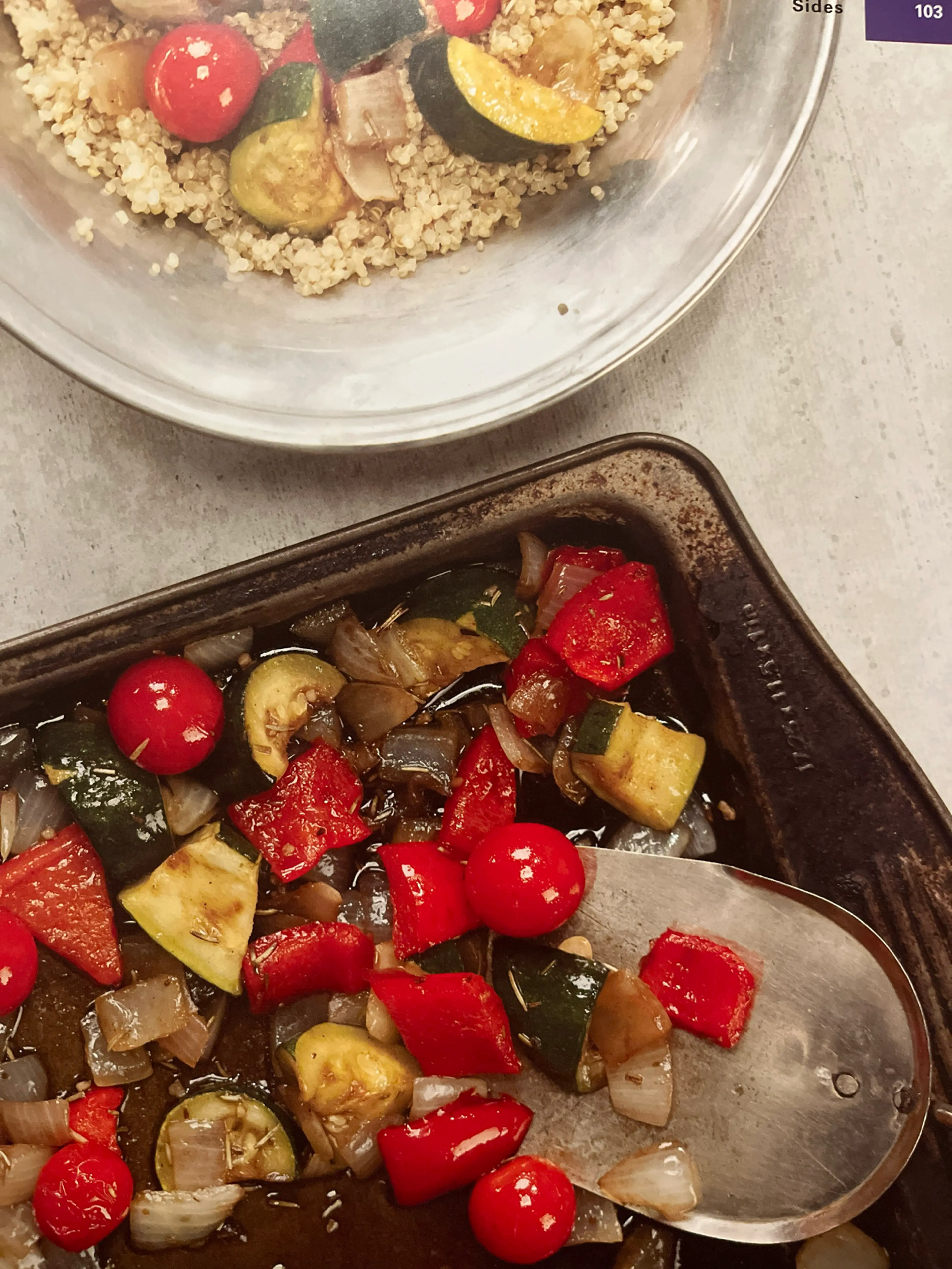 Roasted Vegetable Quinoa