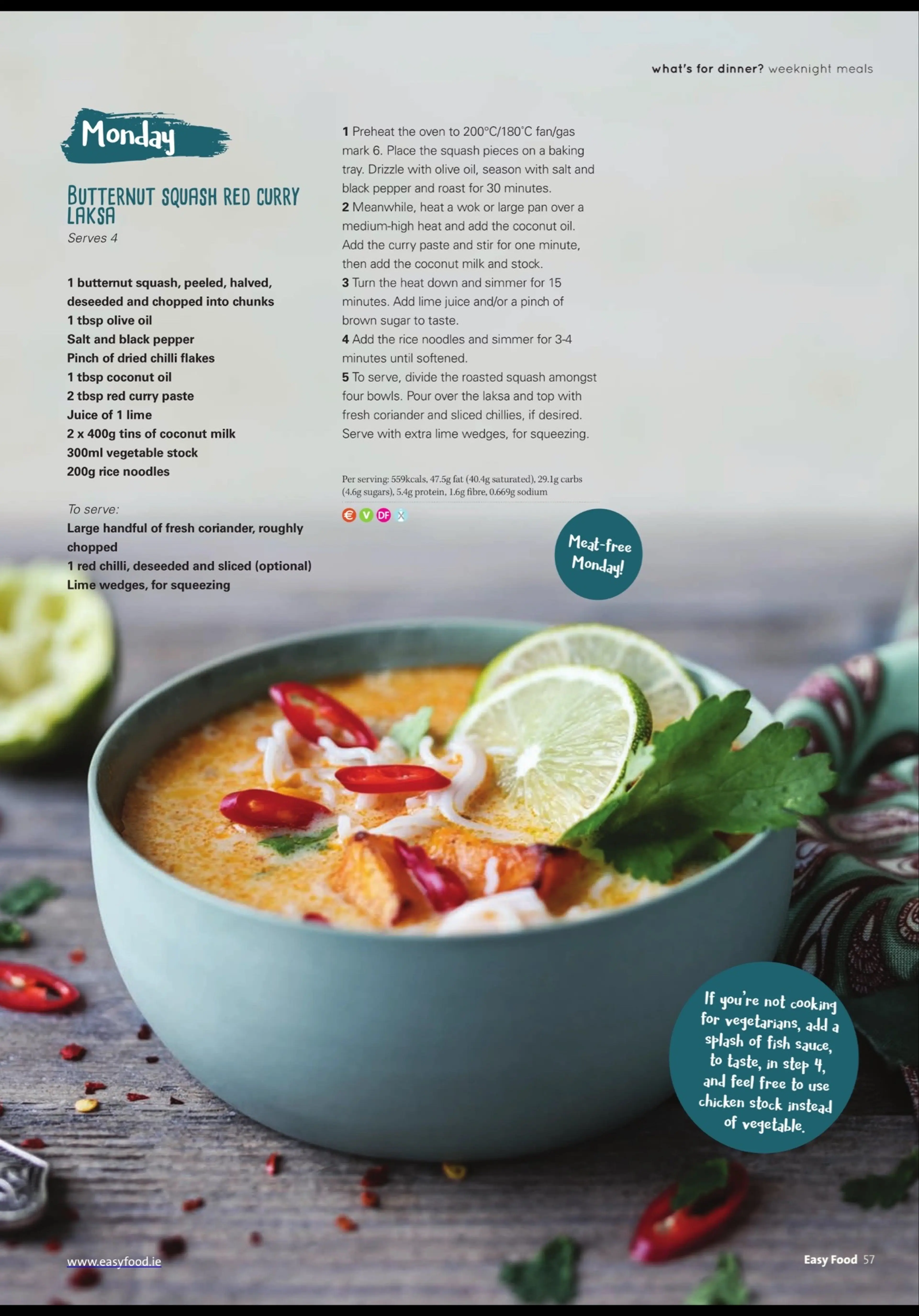 BUTTERNUT SQUASH RED CURRY LAKSA