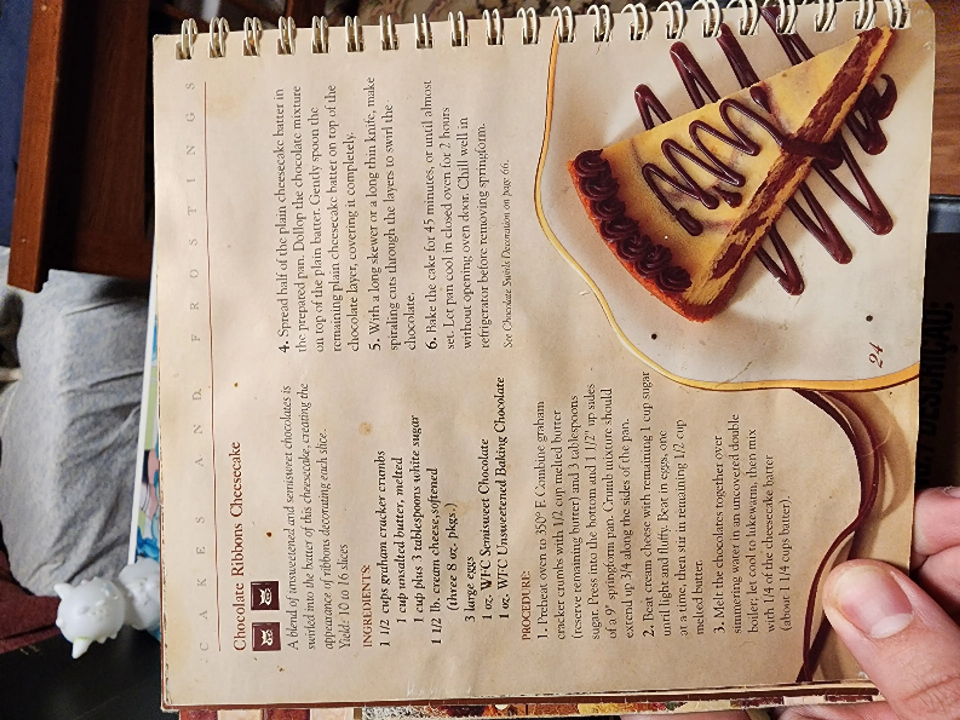 Chocolate Ribbon Cheesecake