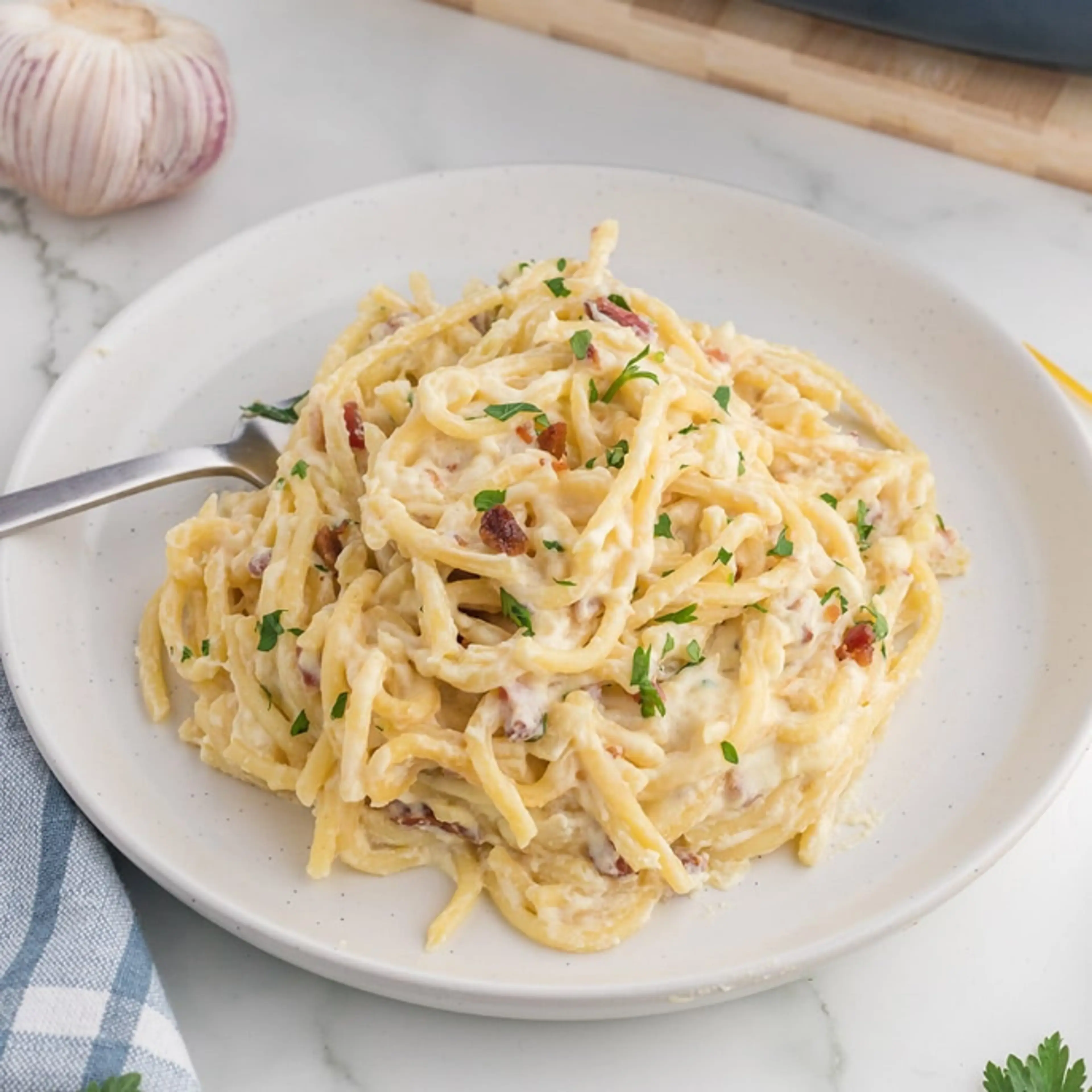 Creamy Bacon Pasta
