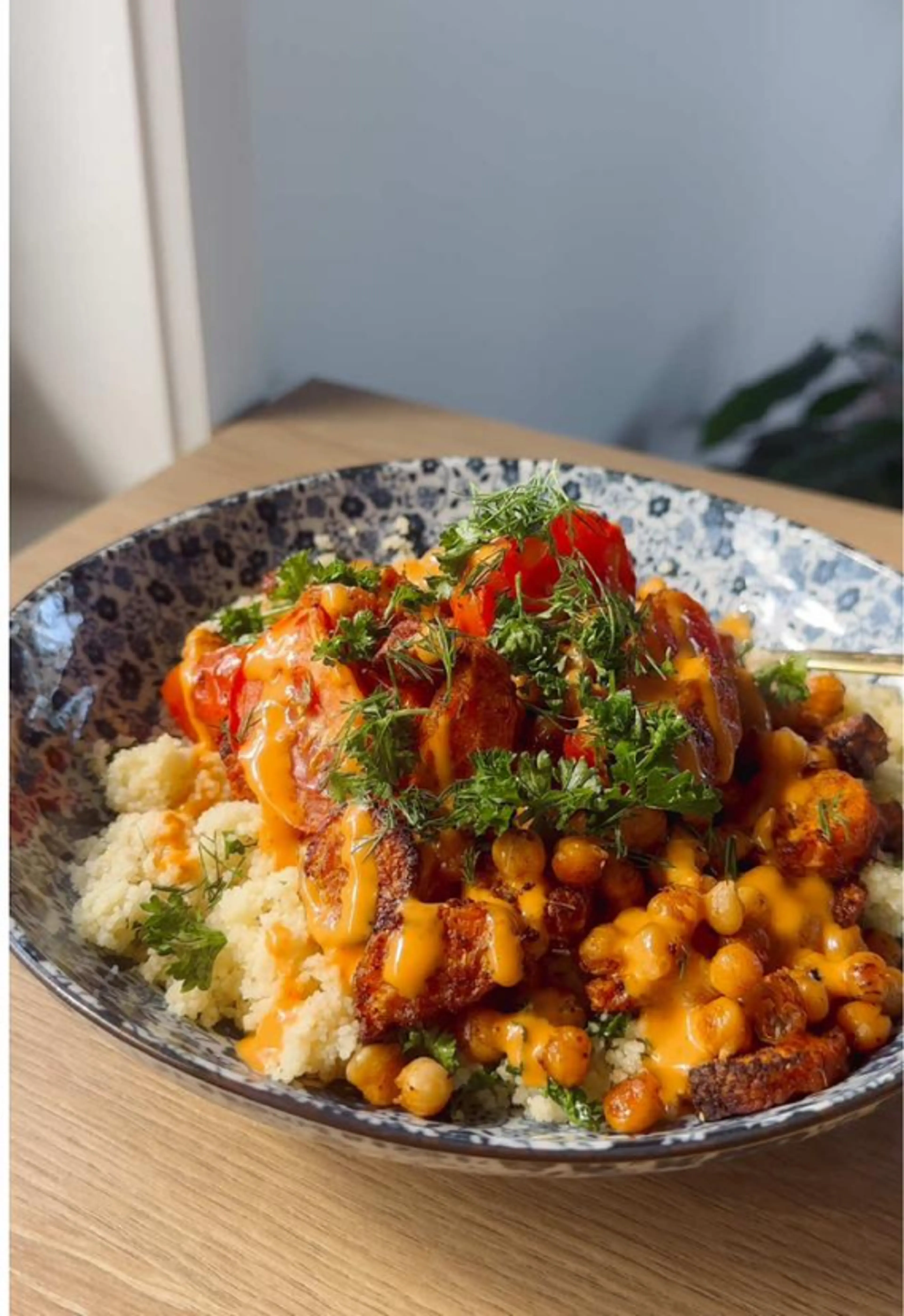 Carrot & Cous Cous Nourish Bowl
