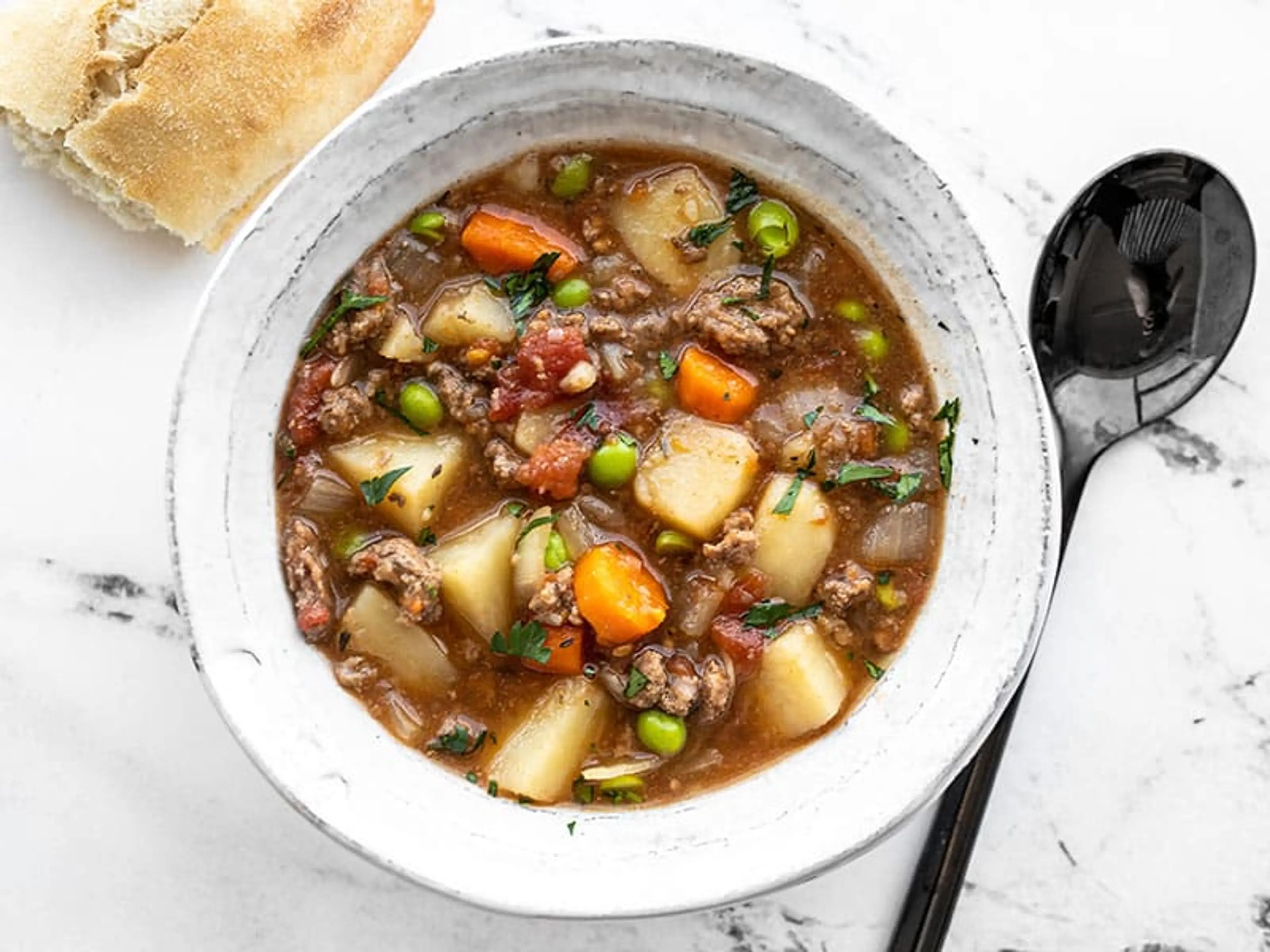 Slow Cooker Hamburger Stew