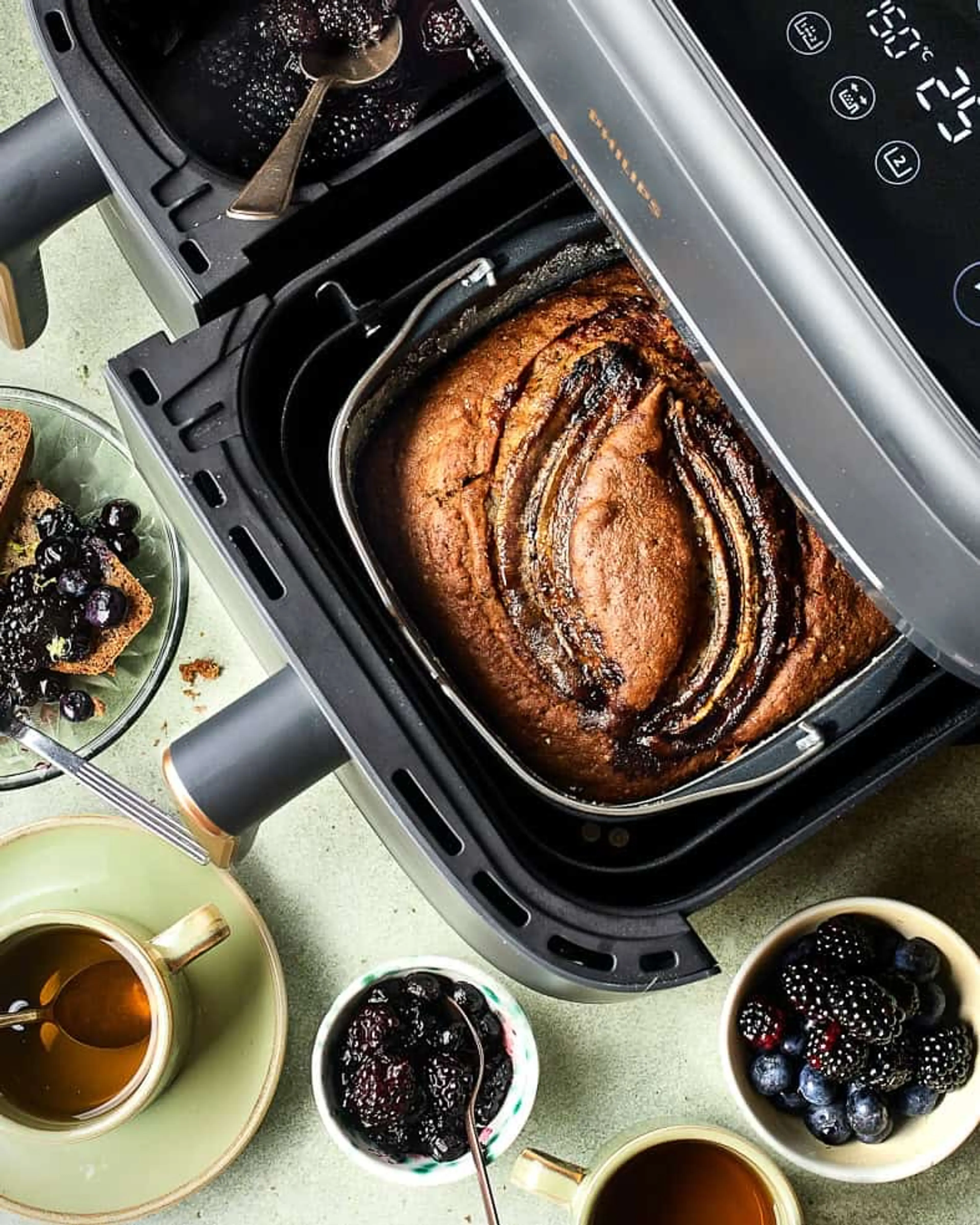 Bananenbrood uit de airfryer