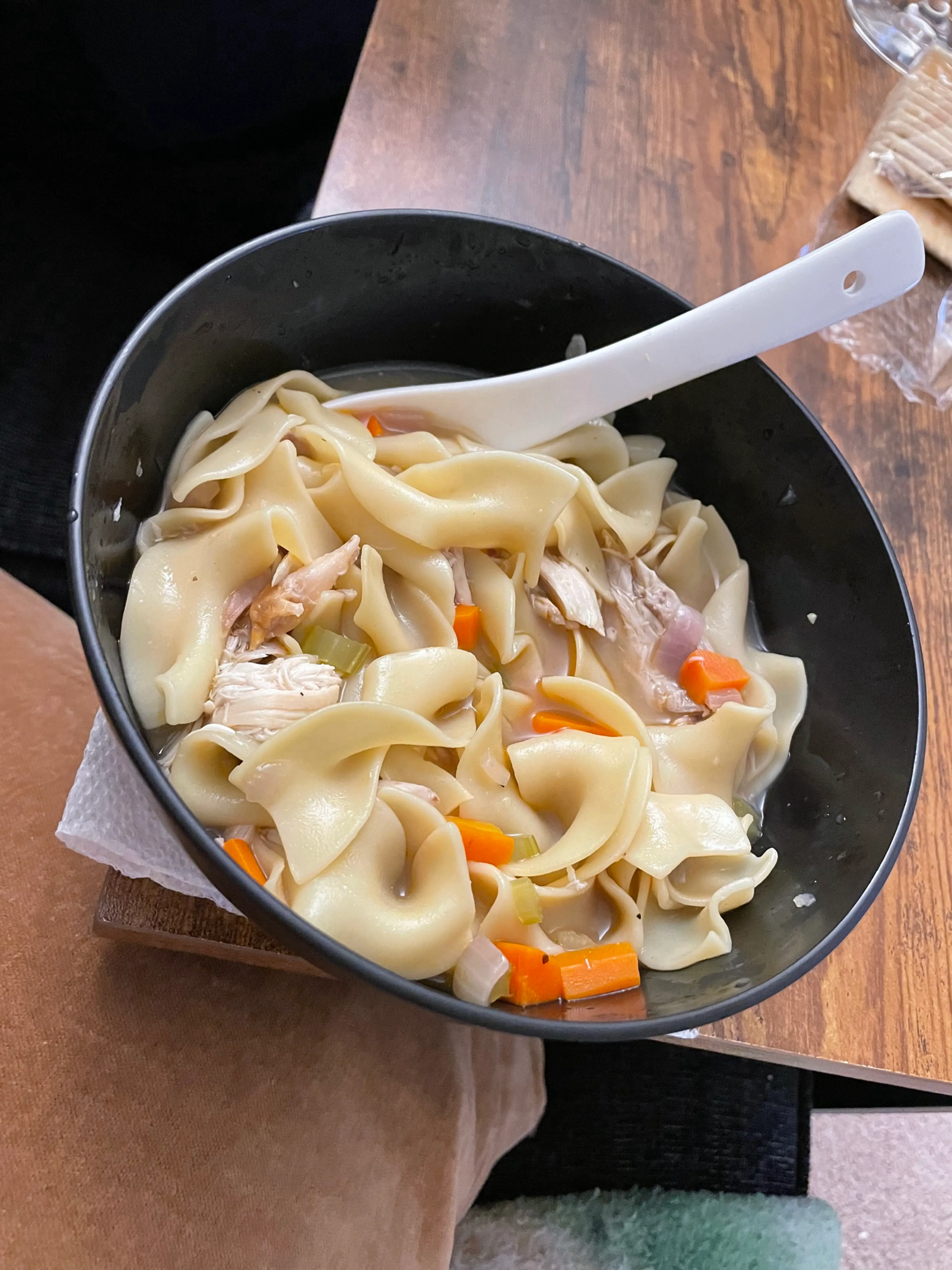 Homemade Chicken Noodle Soup (from scratch!)