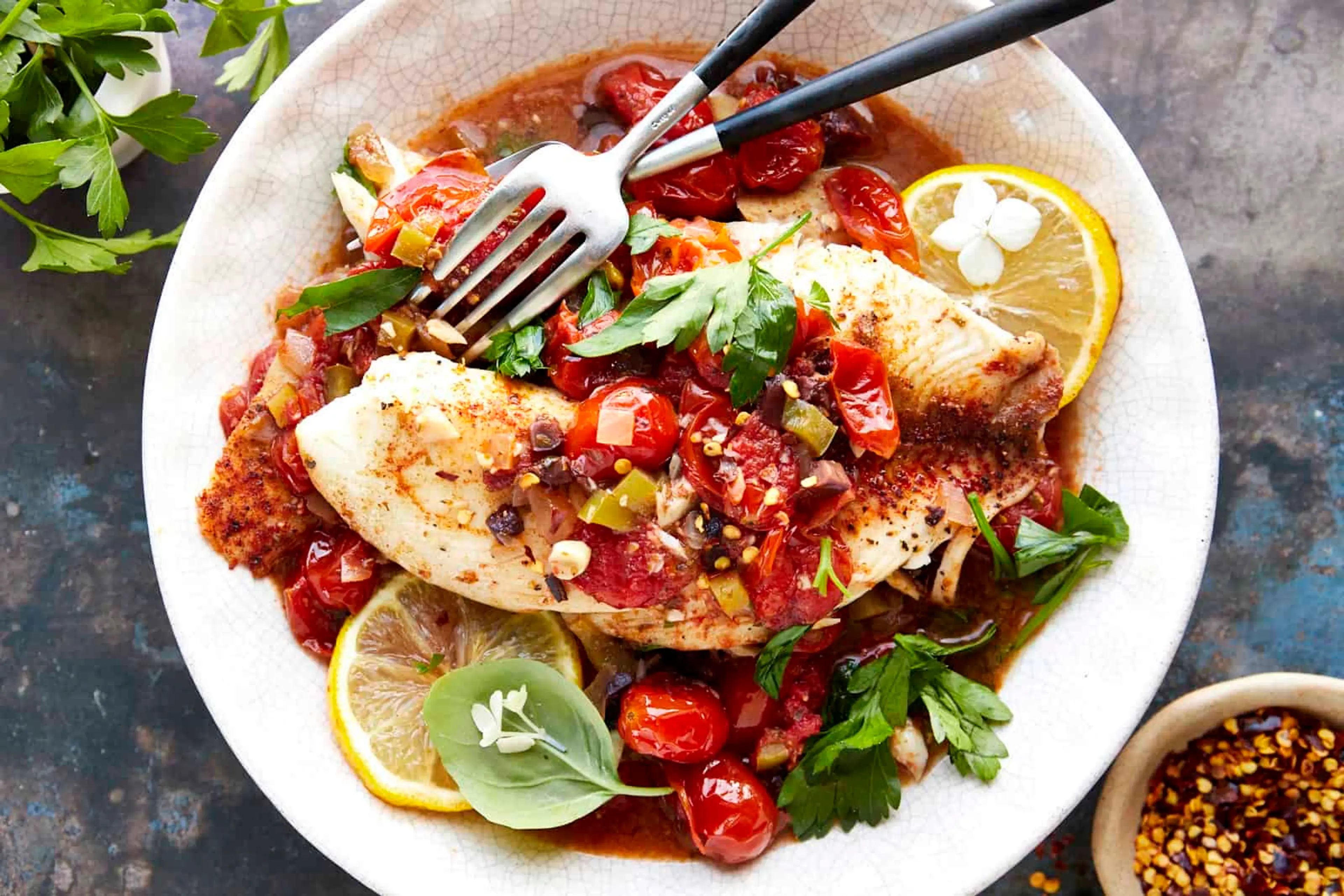 Easy Mediterranean Tilapia Recipe
