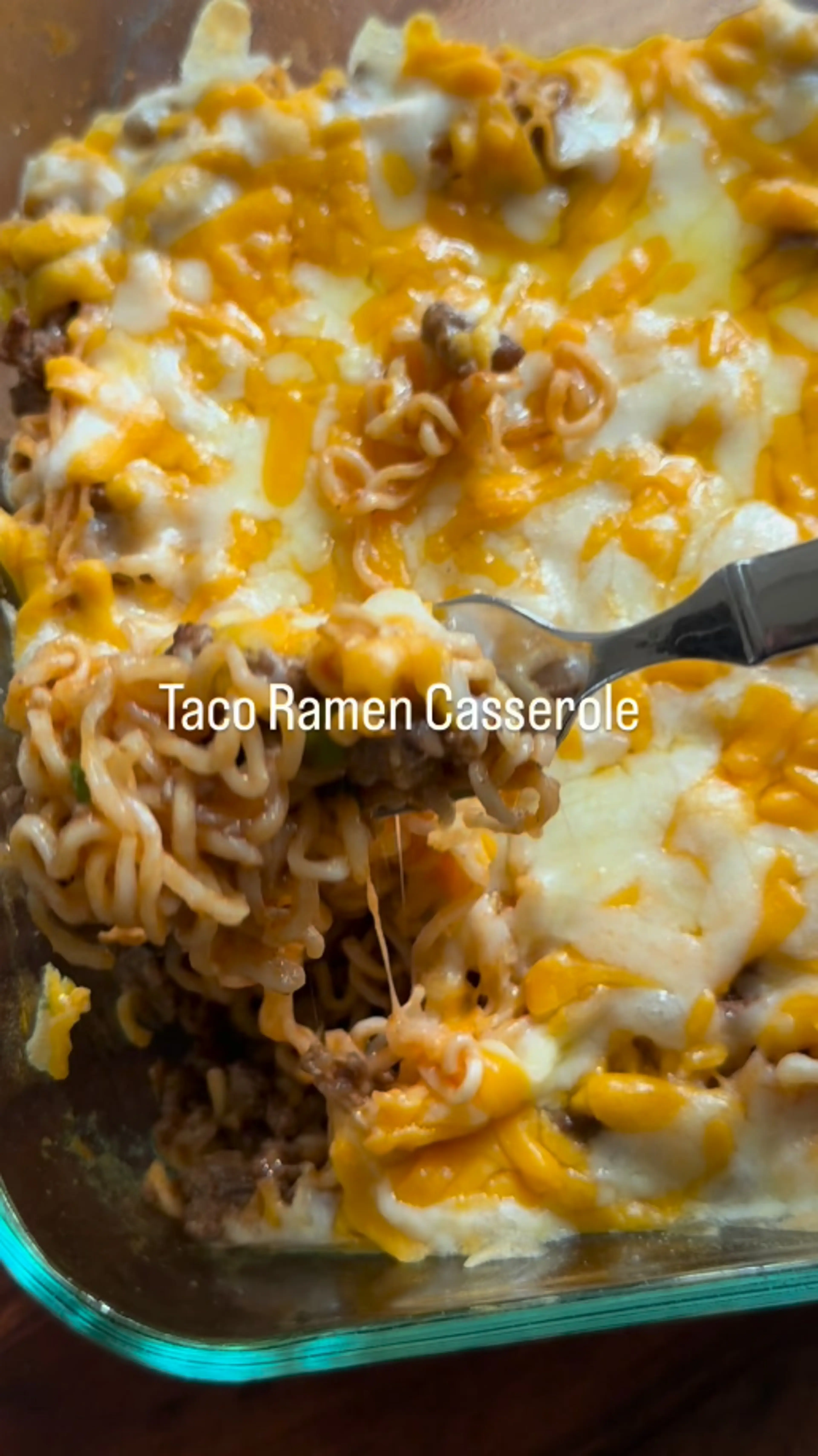 Taco Ramen Casserole