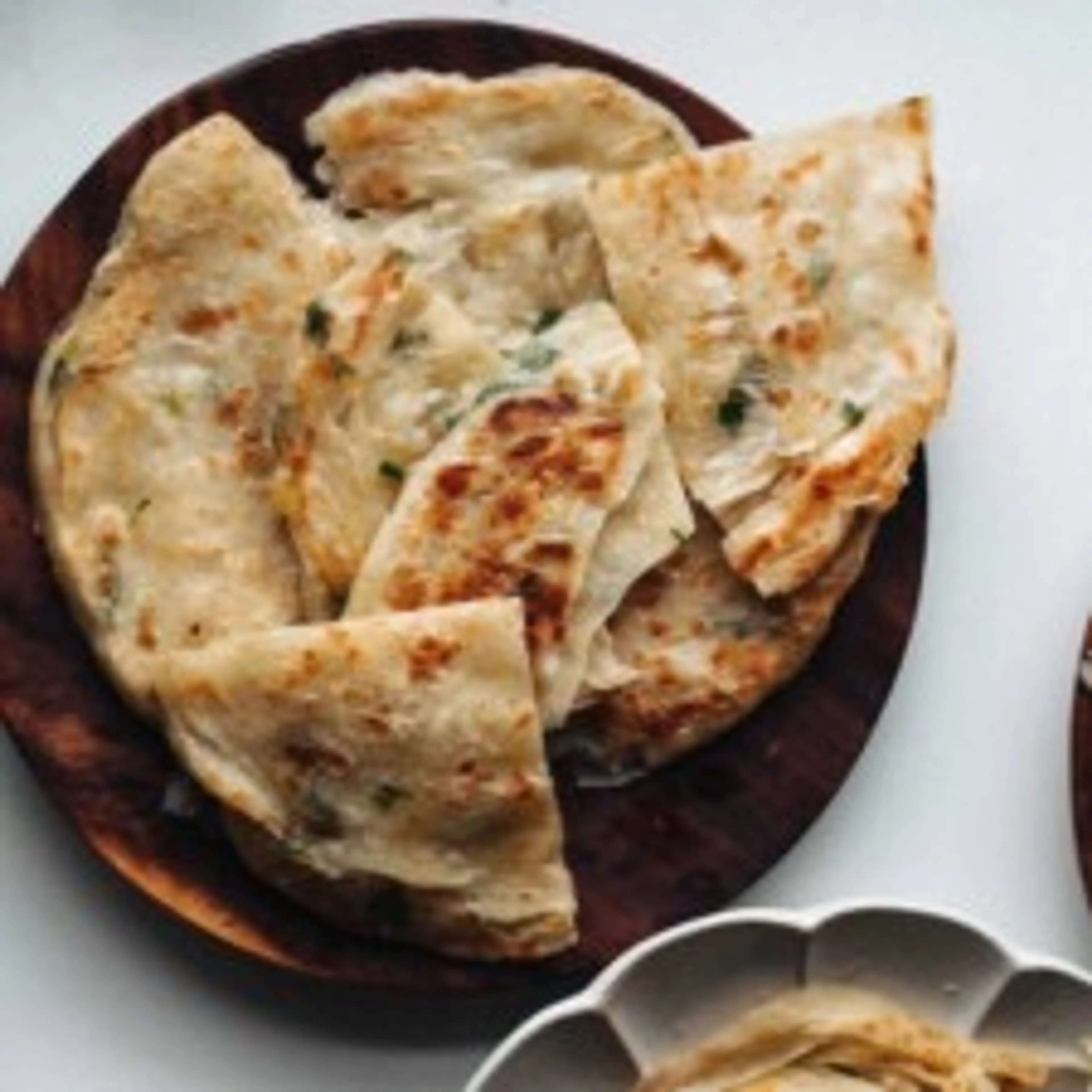 Flakiest Chinese Scallion Pancakes 葱油饼