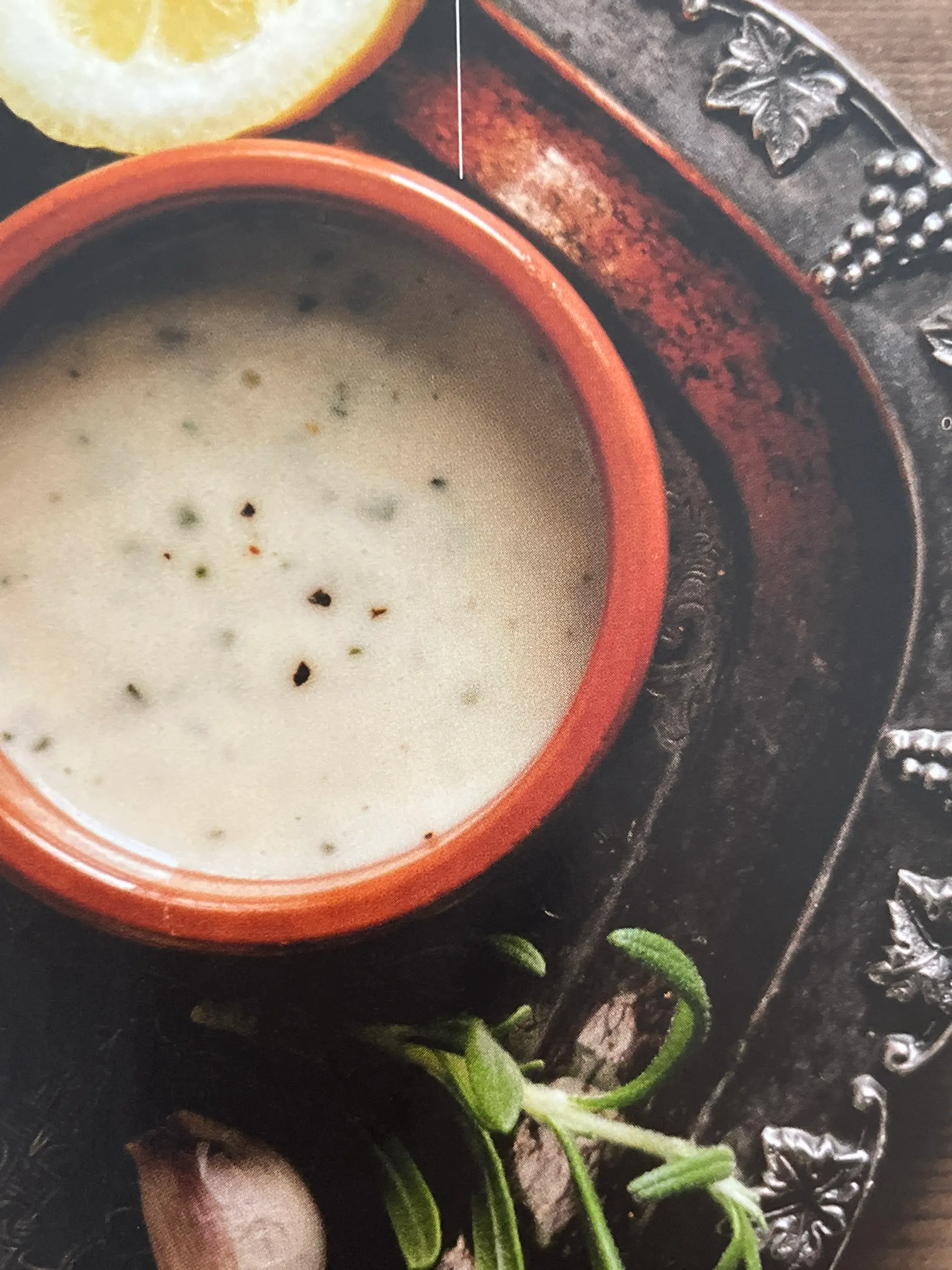 Mayonnaise érable et romarin