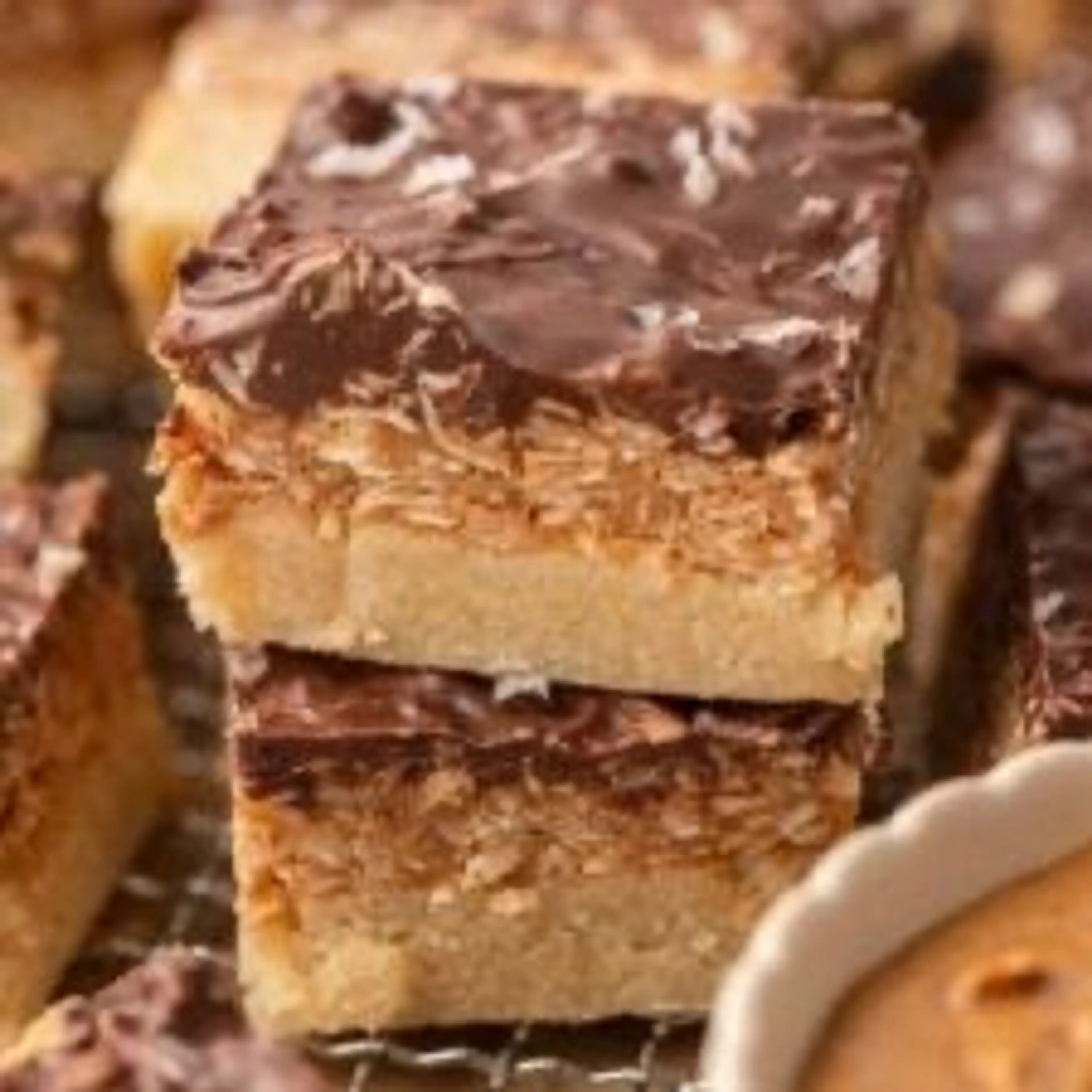 Healthy Samoa Bars