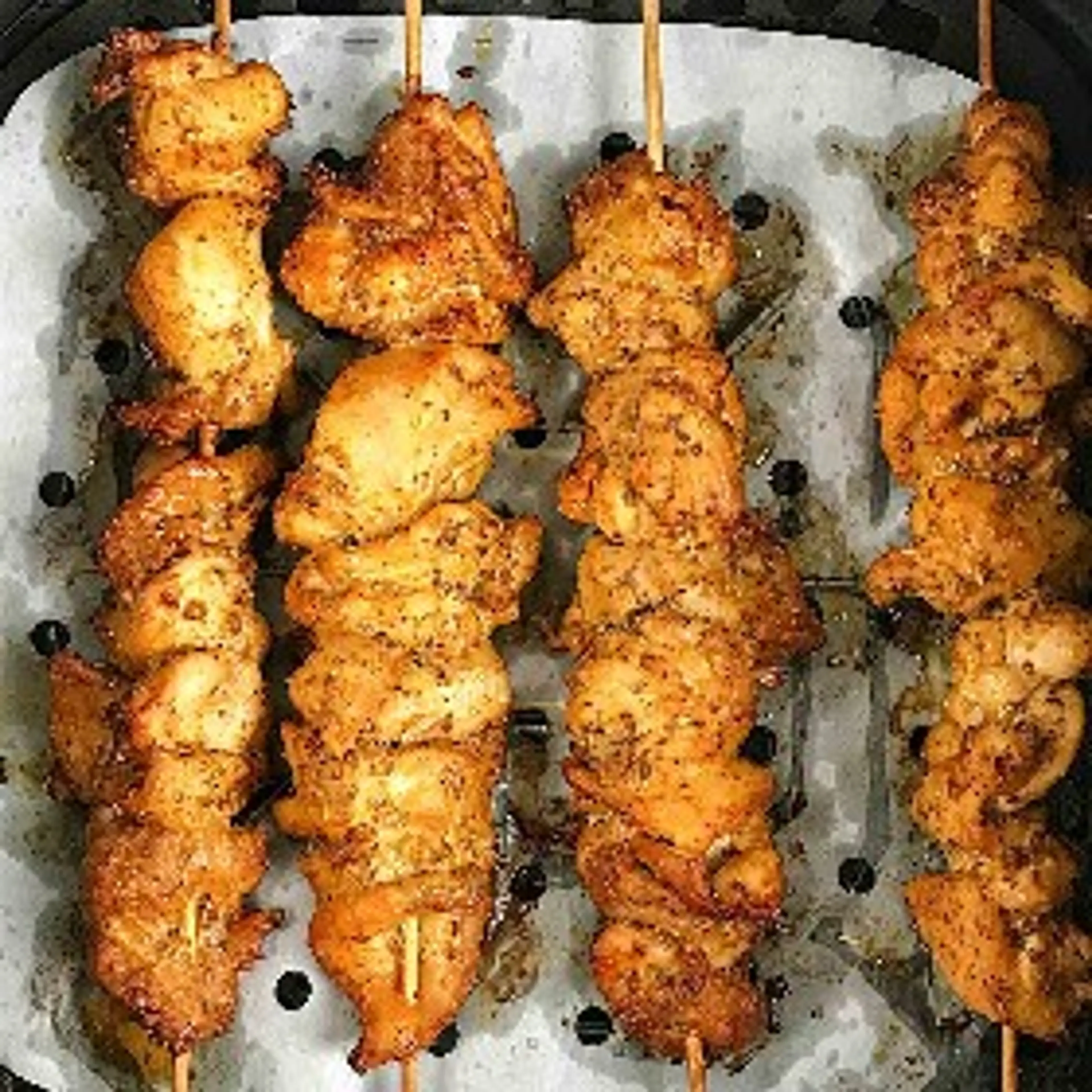Greek Chicken Souvlaki - Air Fryer