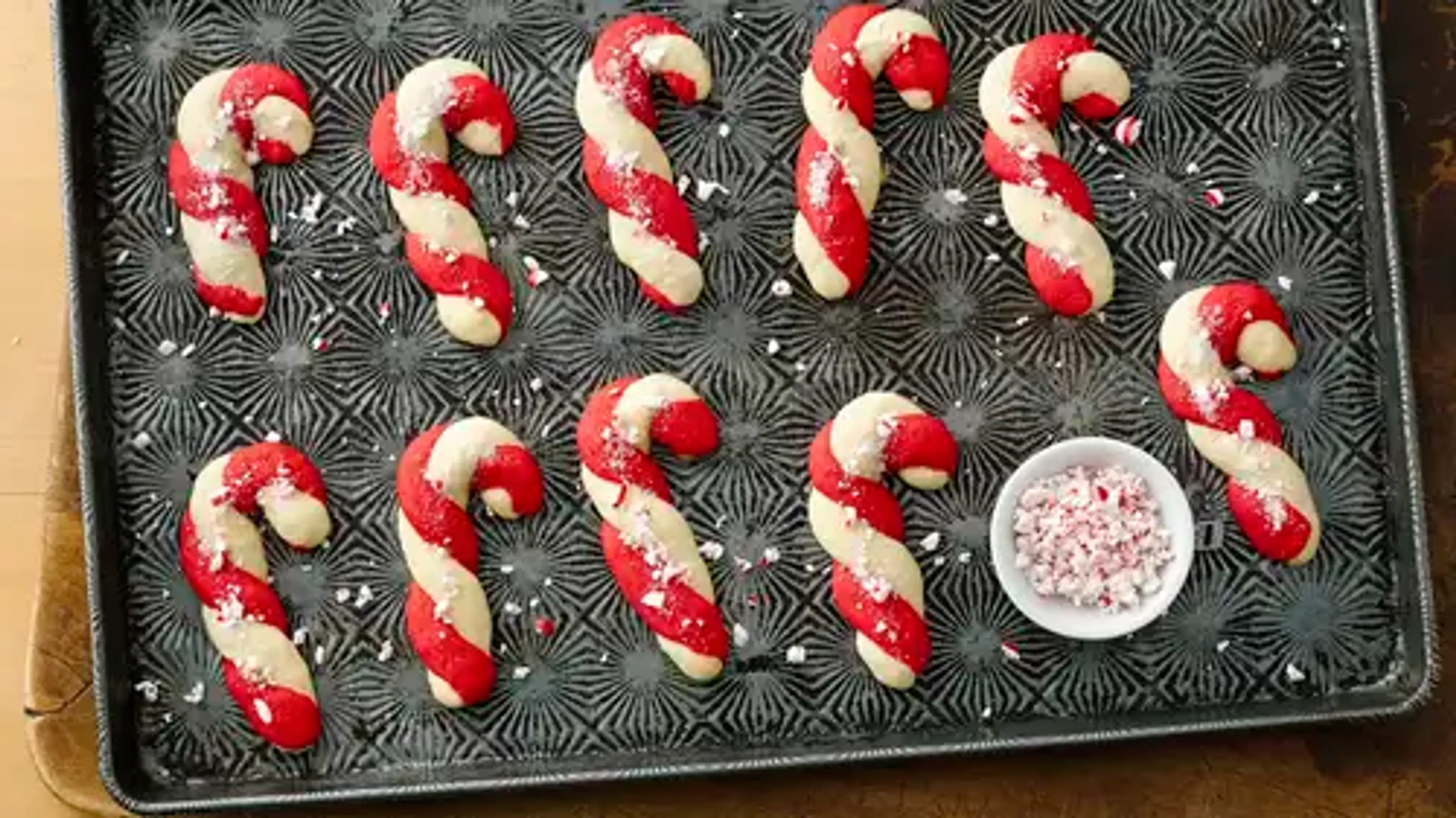 Classic Candy Cane Cookies