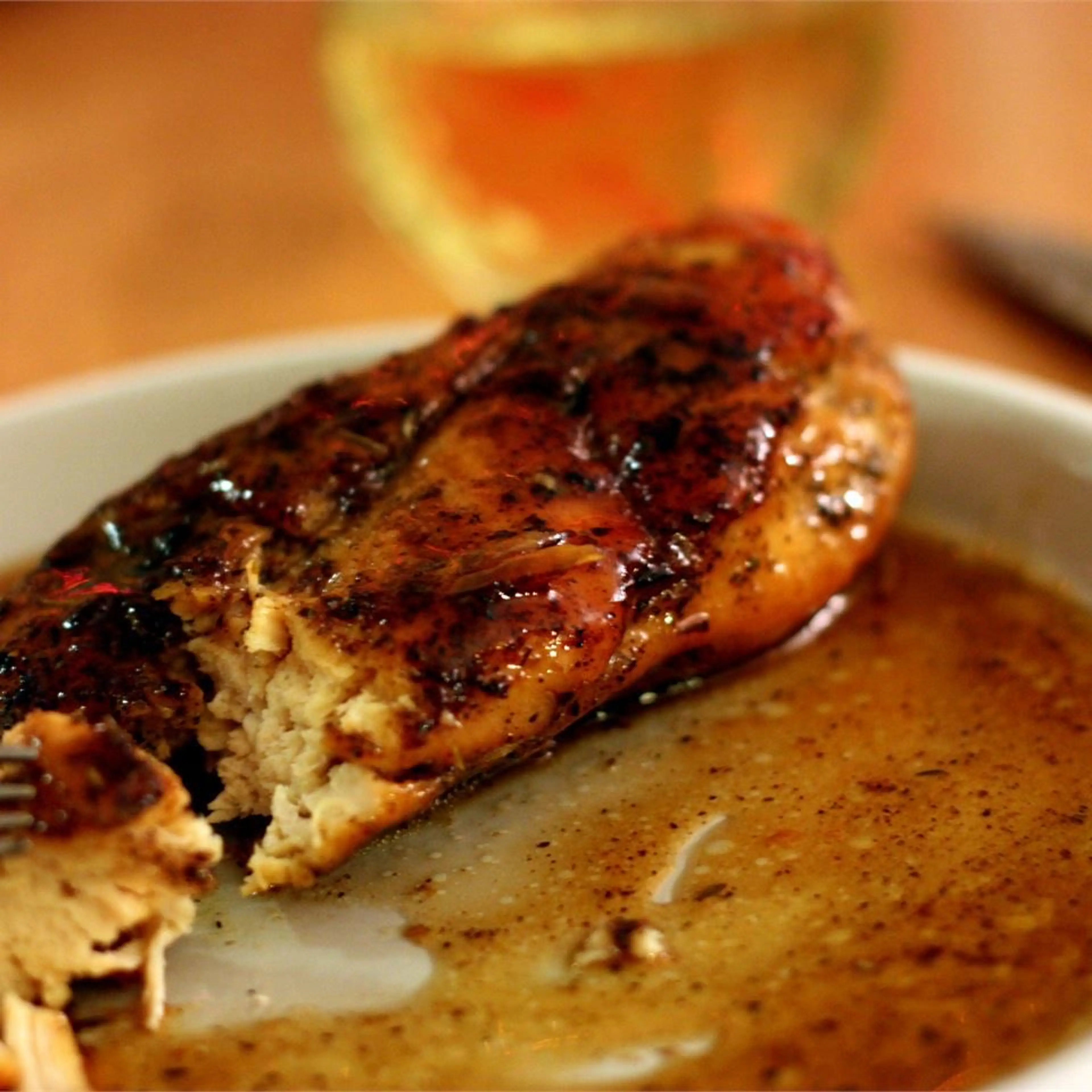 Rosemary Chicken with Orange & Maple Glaze