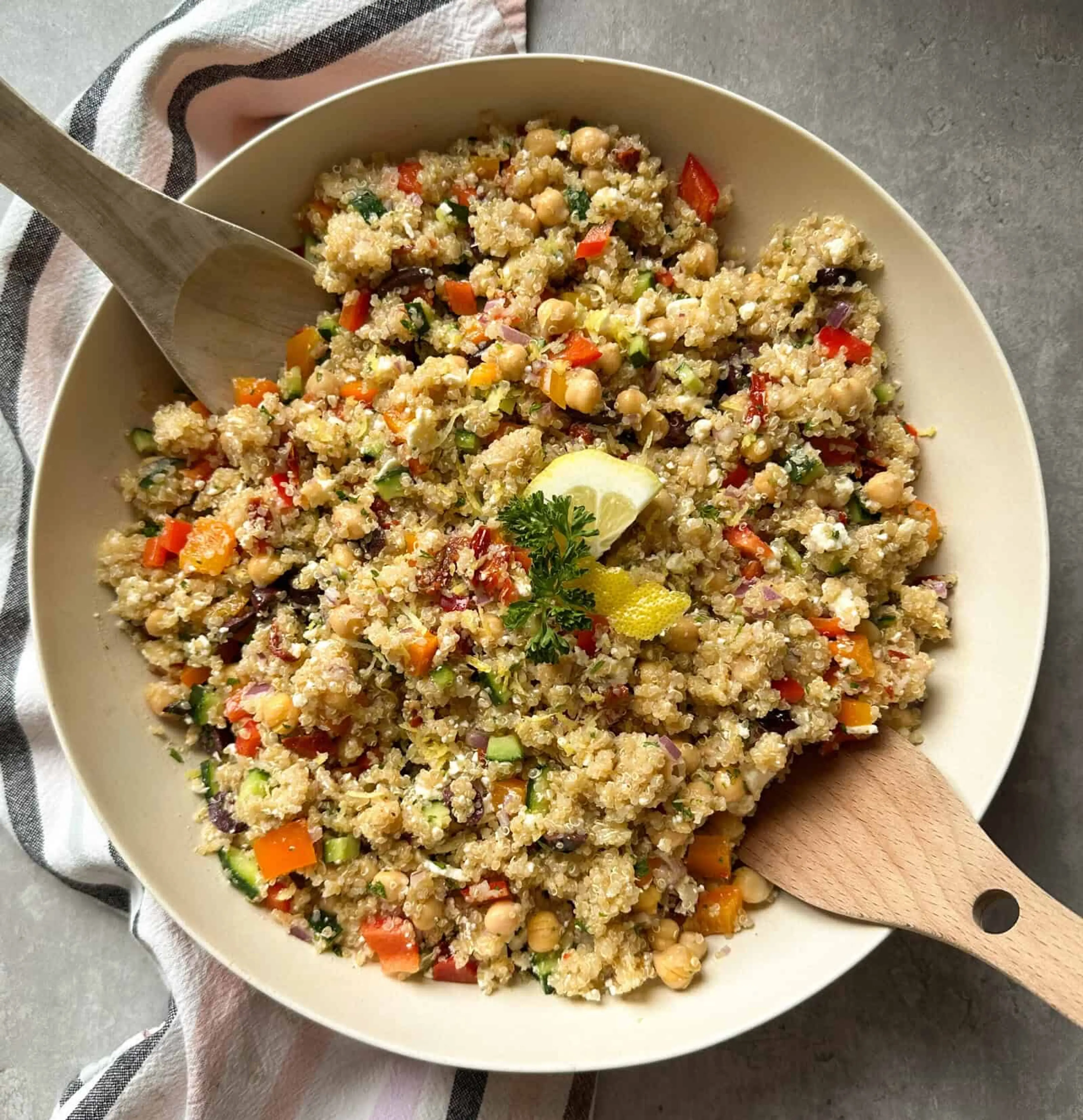 Mediterranean Quinoa Salad