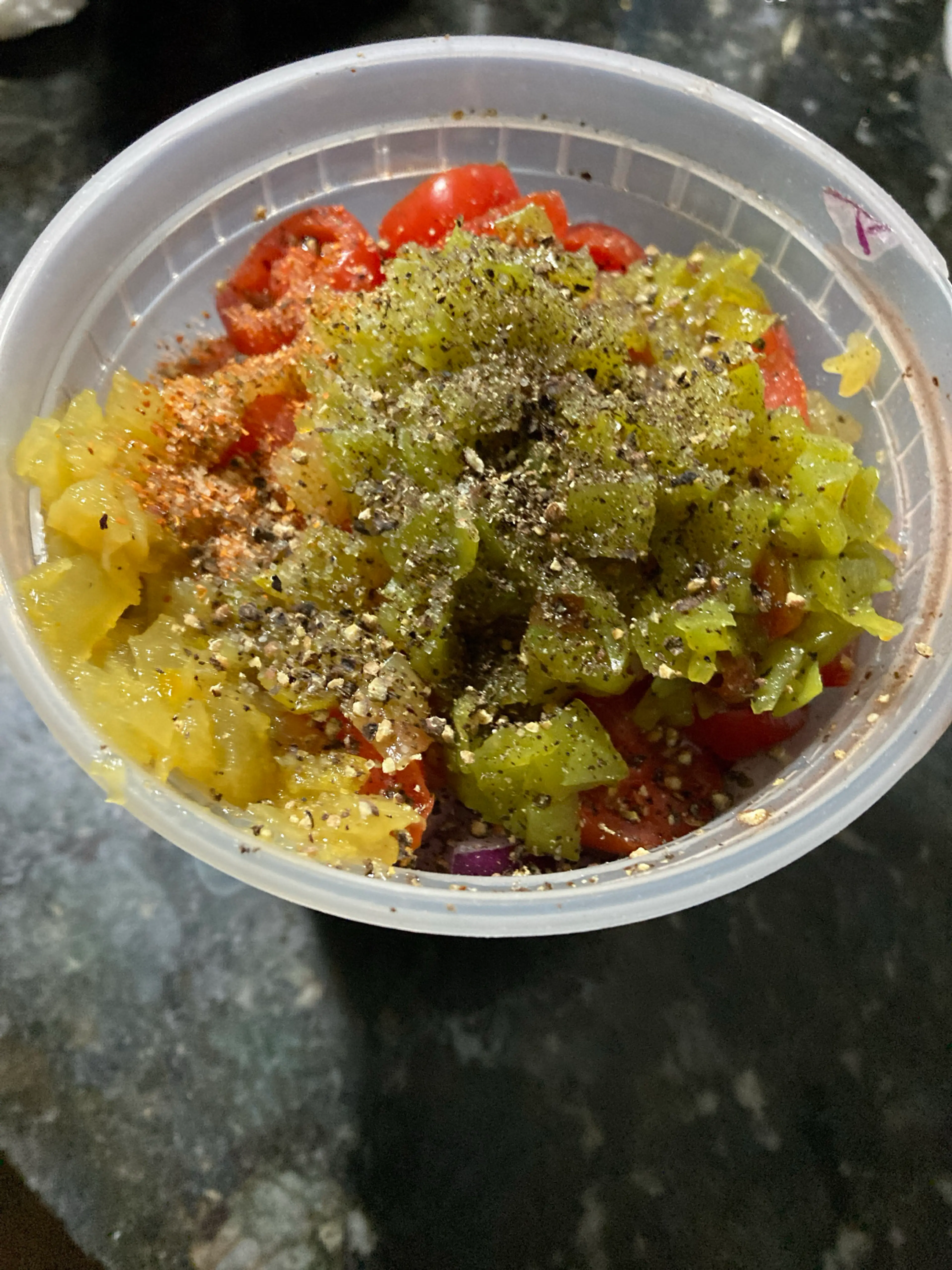 Black Bean & Tomato Salad