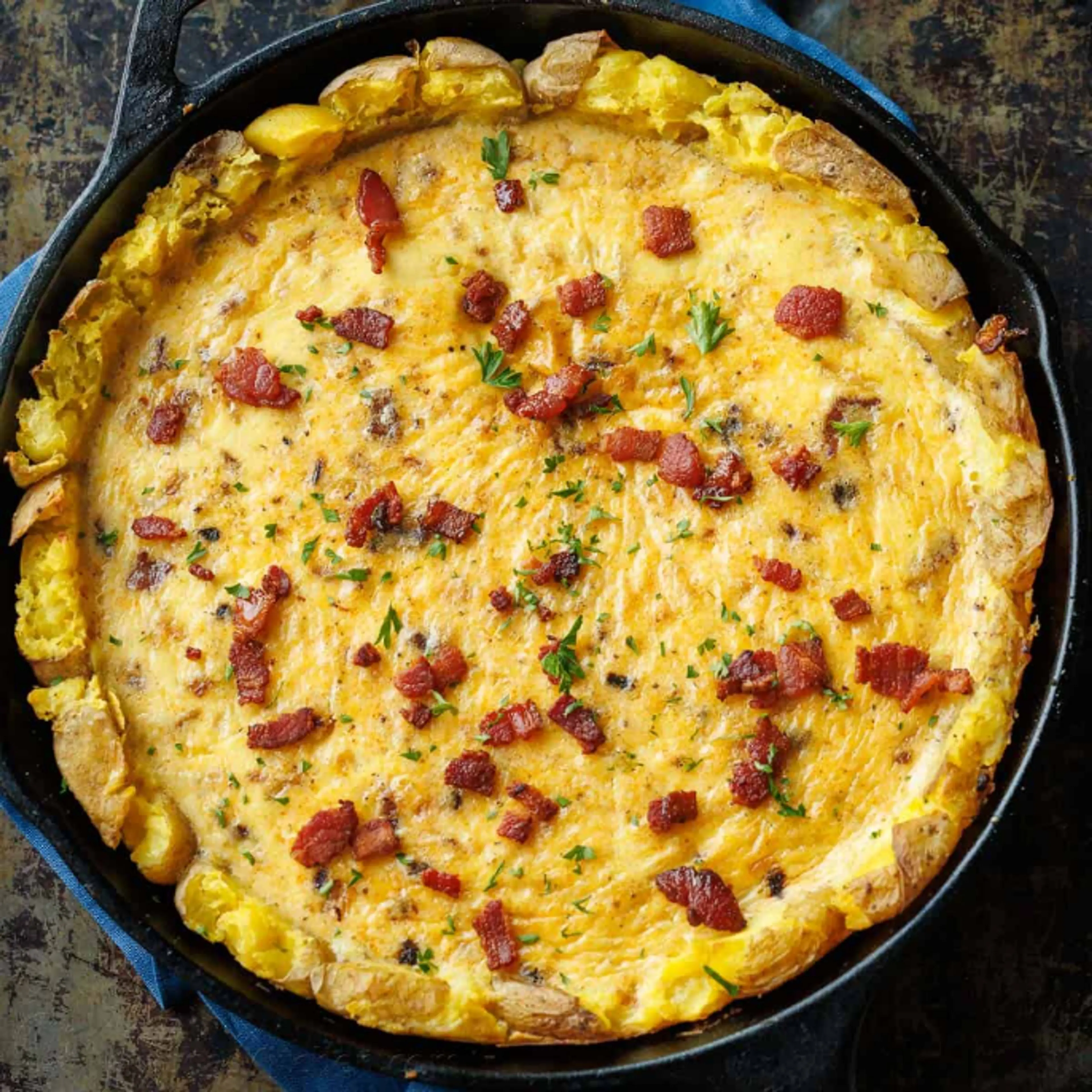 Potato Crust Quiche
