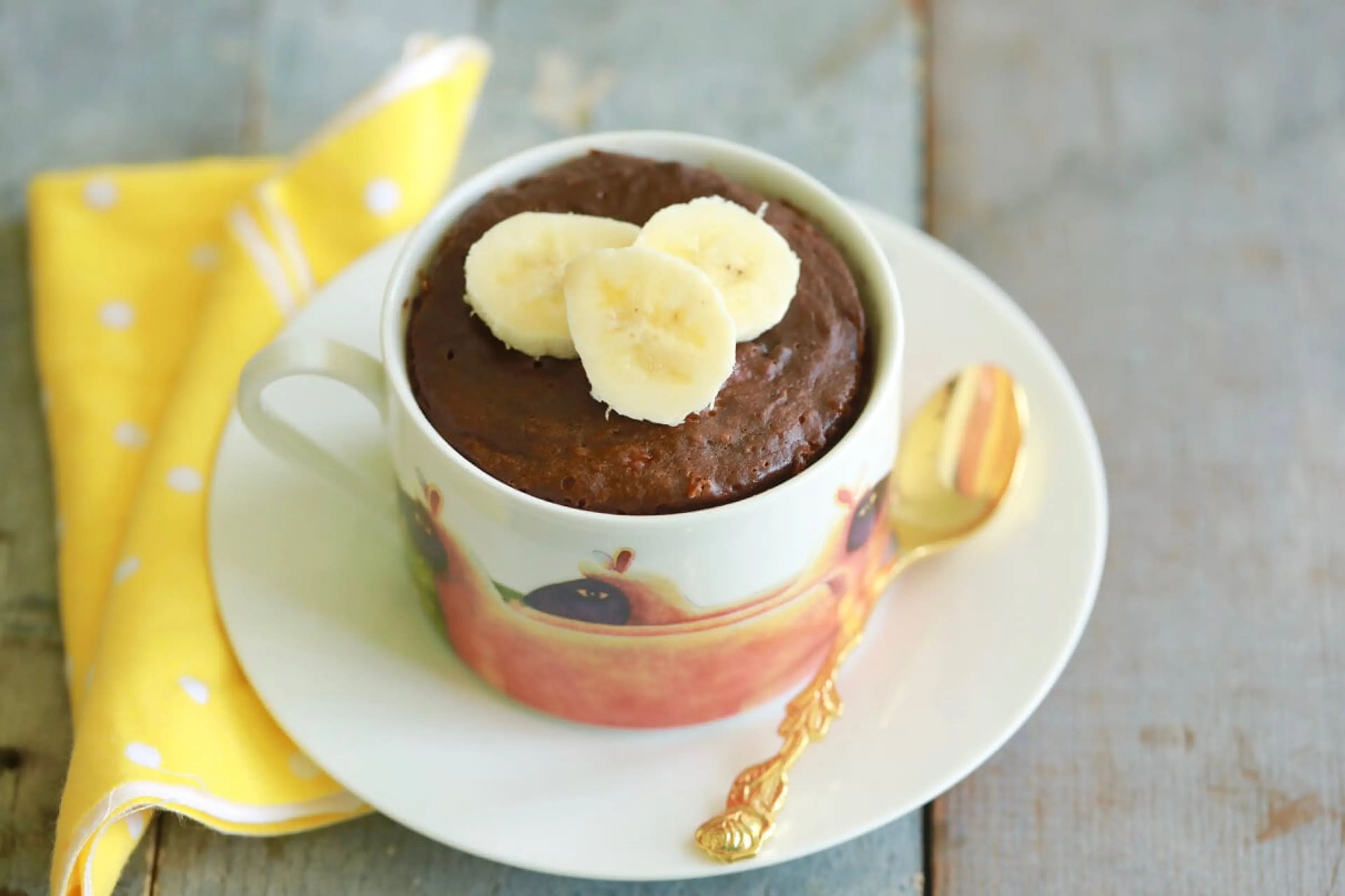 Chocolate Banana Mug Cake Recipe
