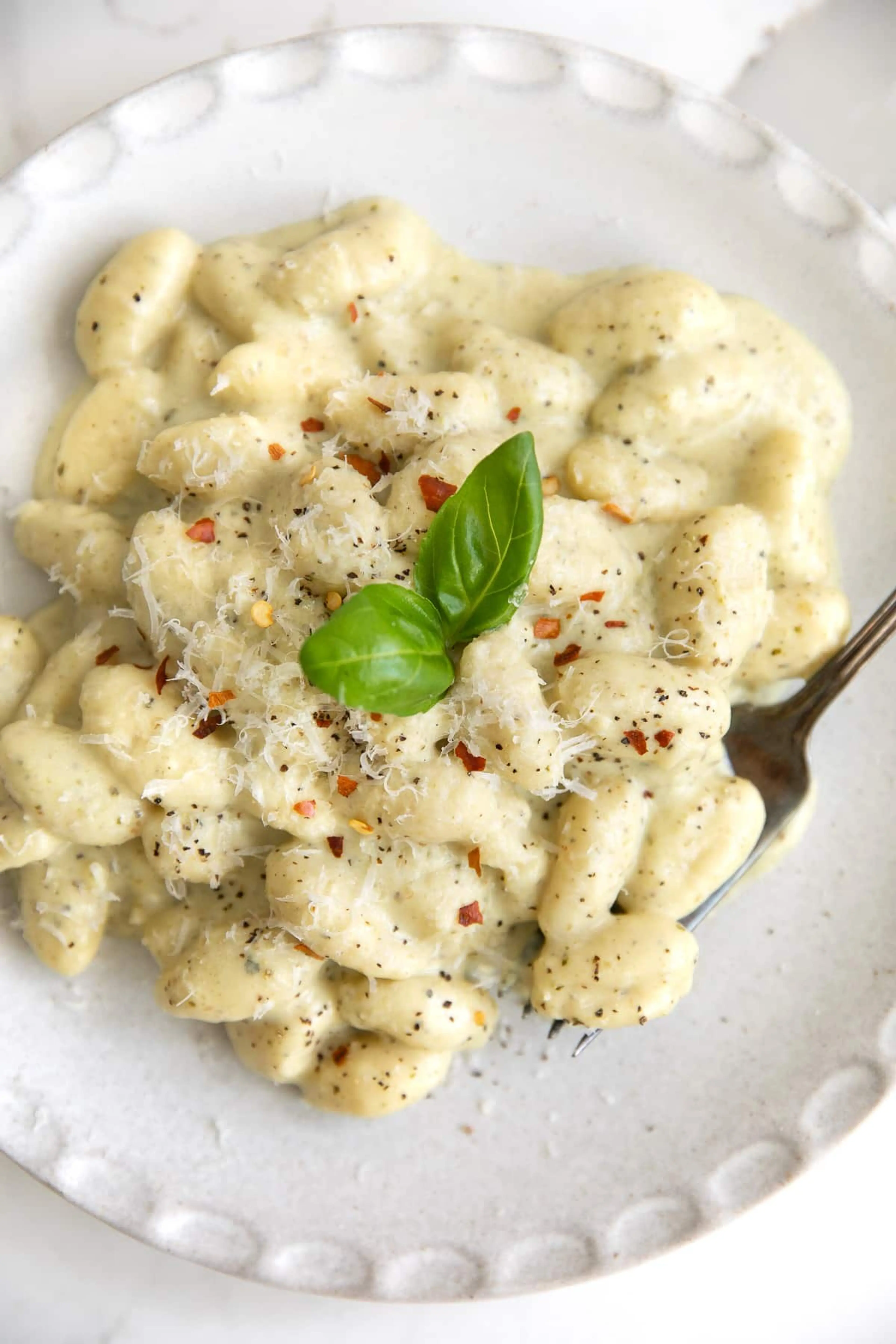 Creamy Pesto Gnocchi Recipe