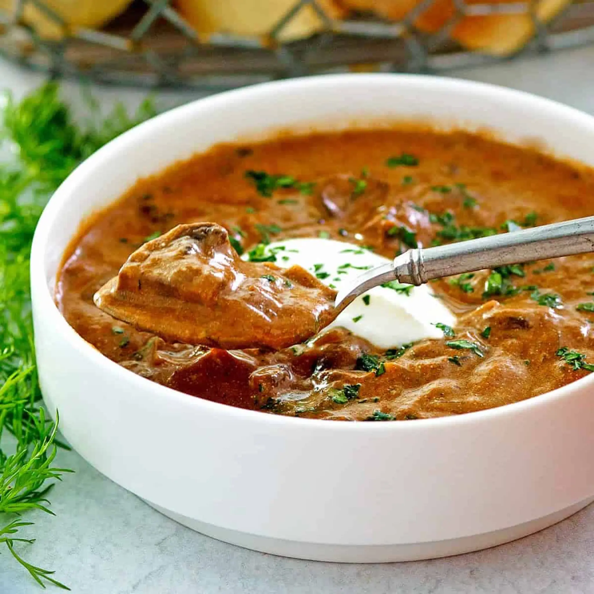 Hungarian Mushroom Soup