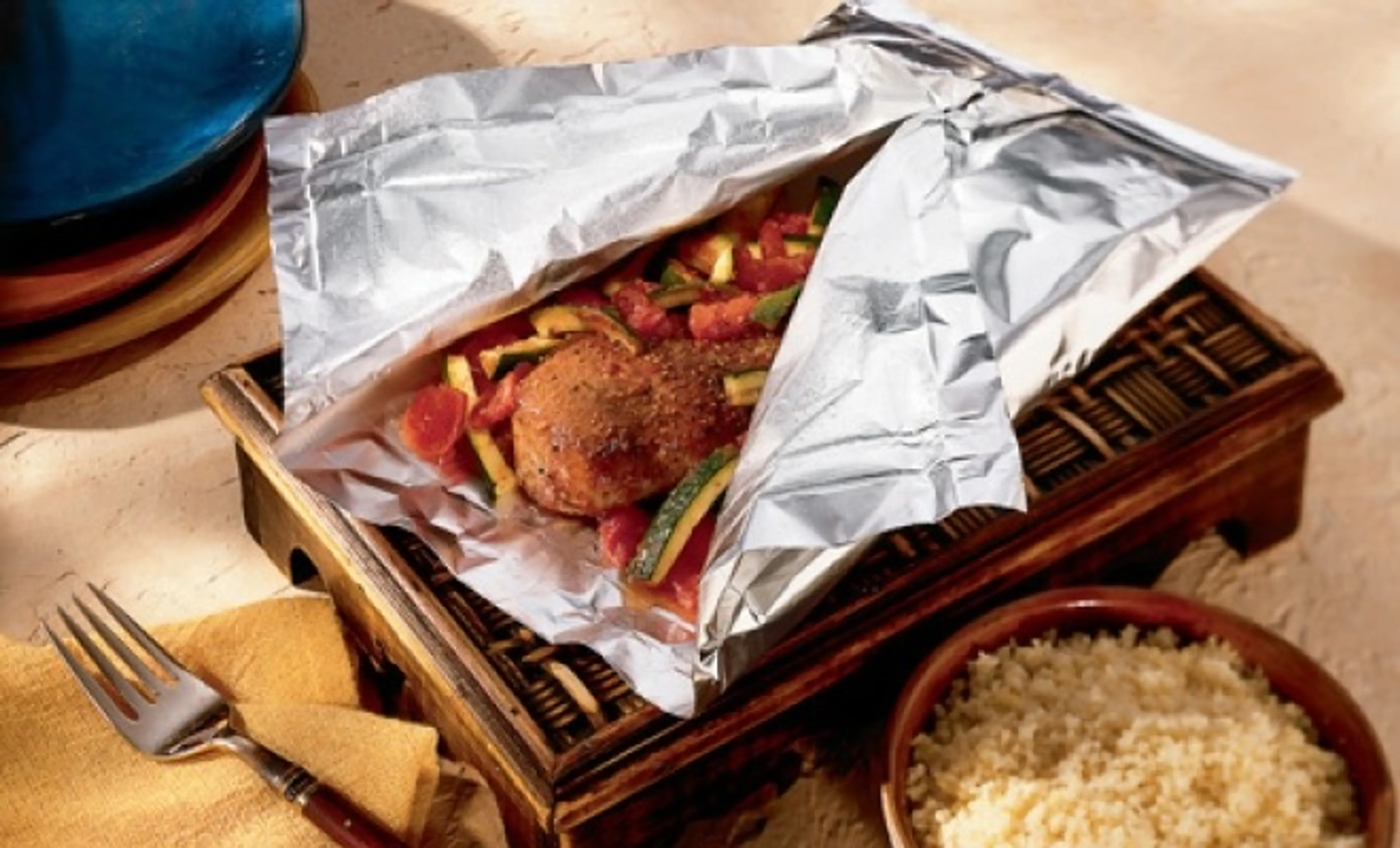 Moroccan Chicken and Vegetable Medley