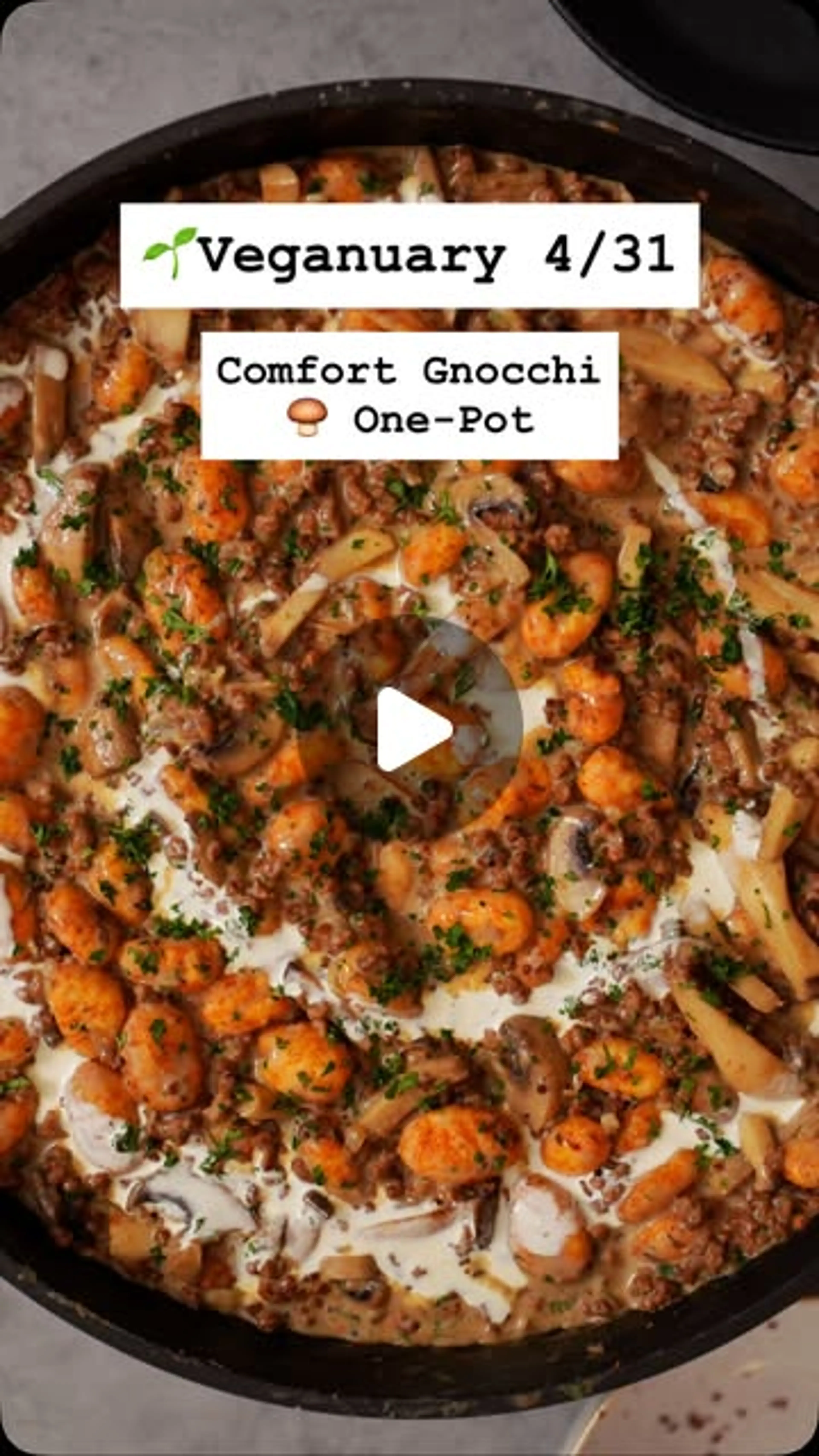 15 Min. Quick&creamy Comfort Gnocchi One-pot