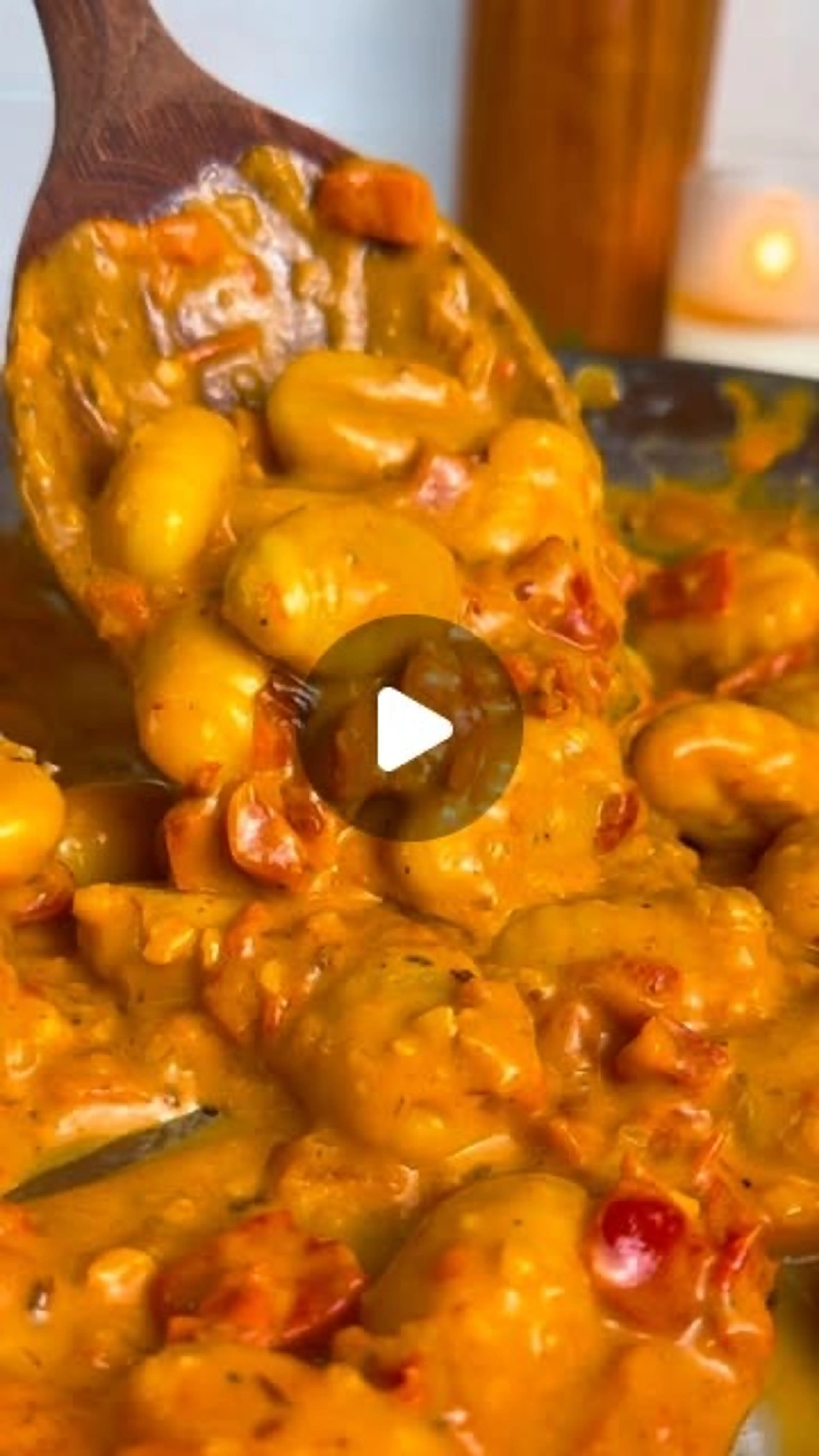 Creamy Roasted Red Pepper Gnocchi