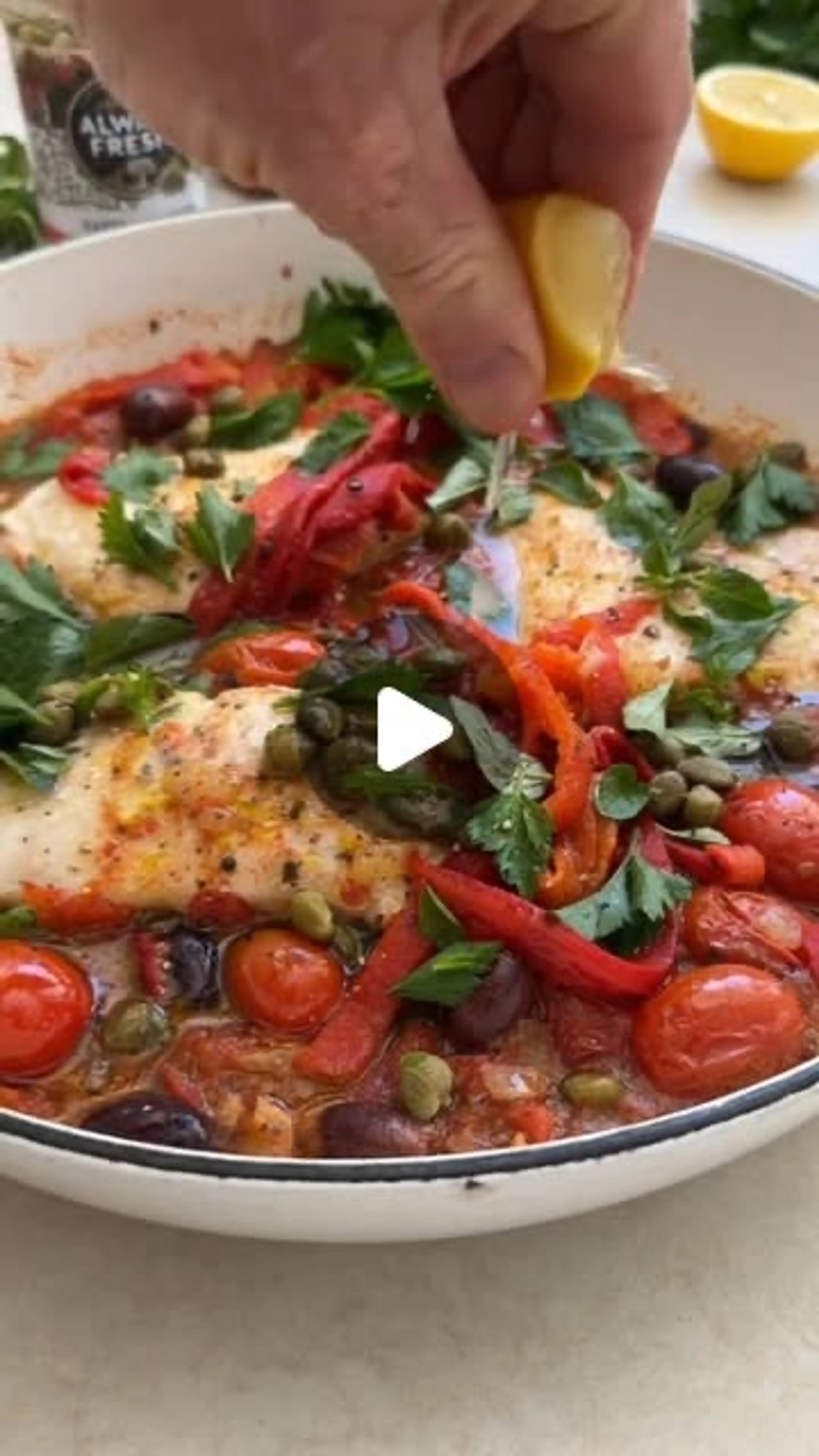 Mediterranean Fish Pan