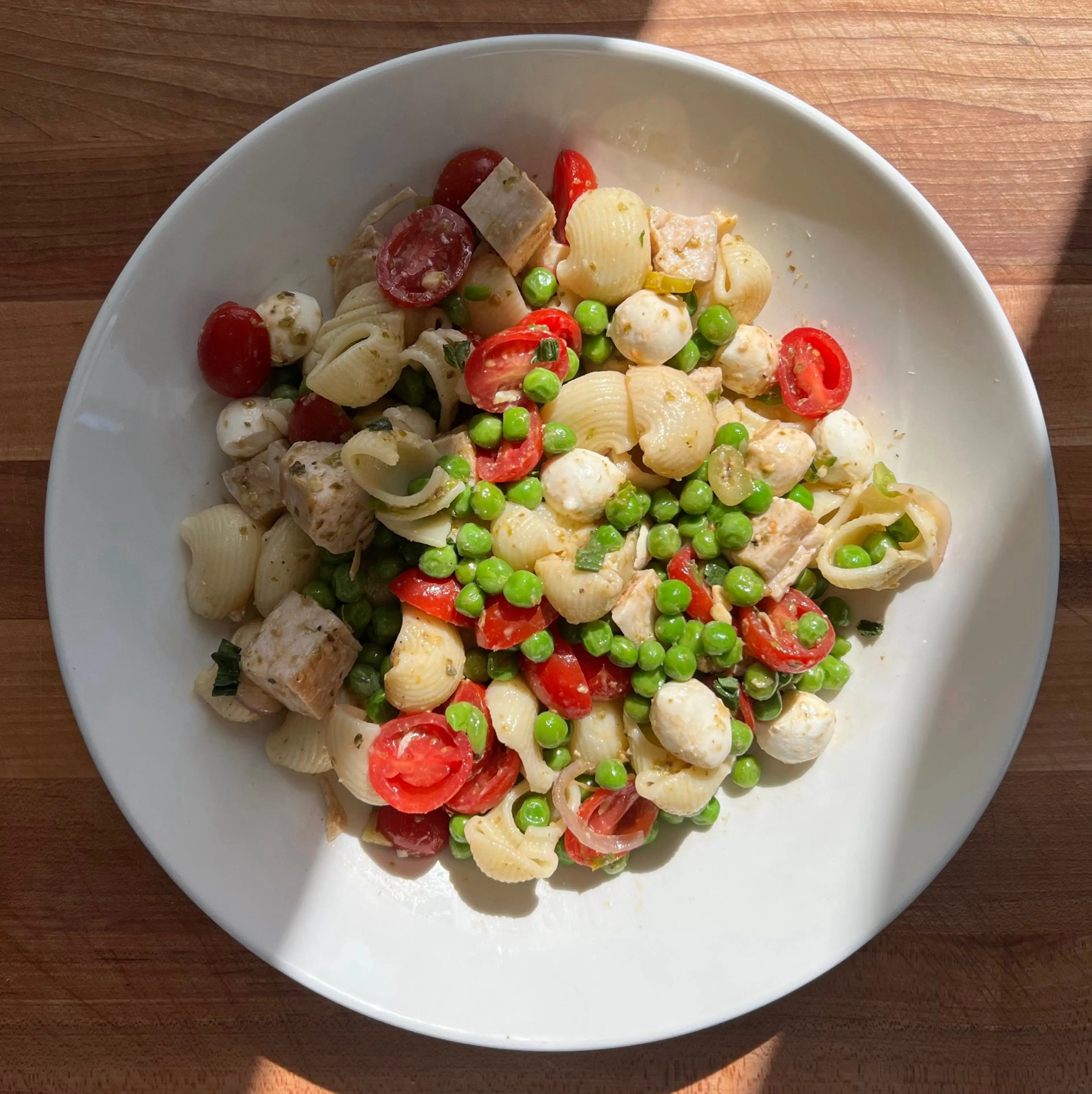 Italian Chicken Pasta Salad