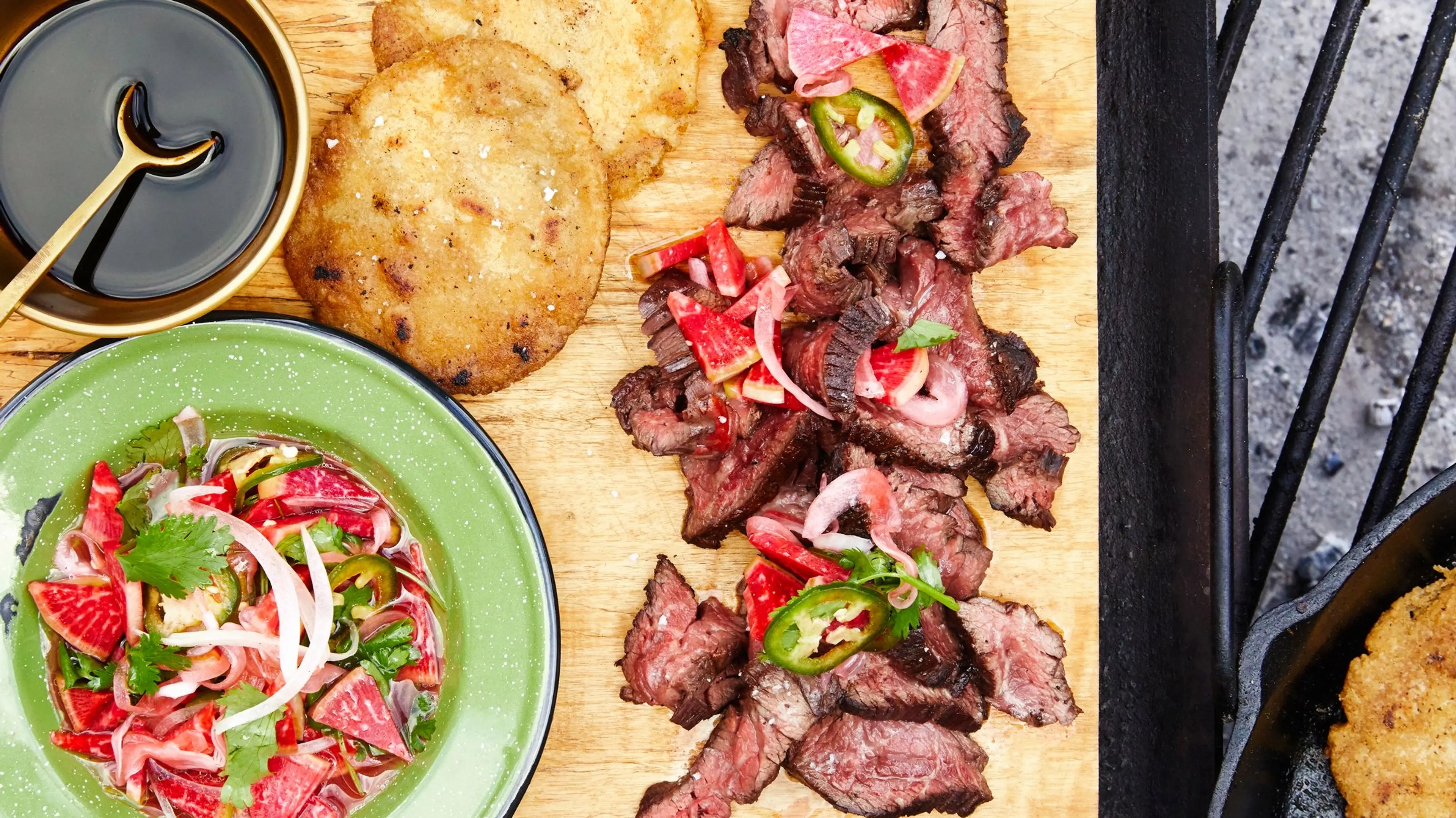 Hanger Steak With Chimol
