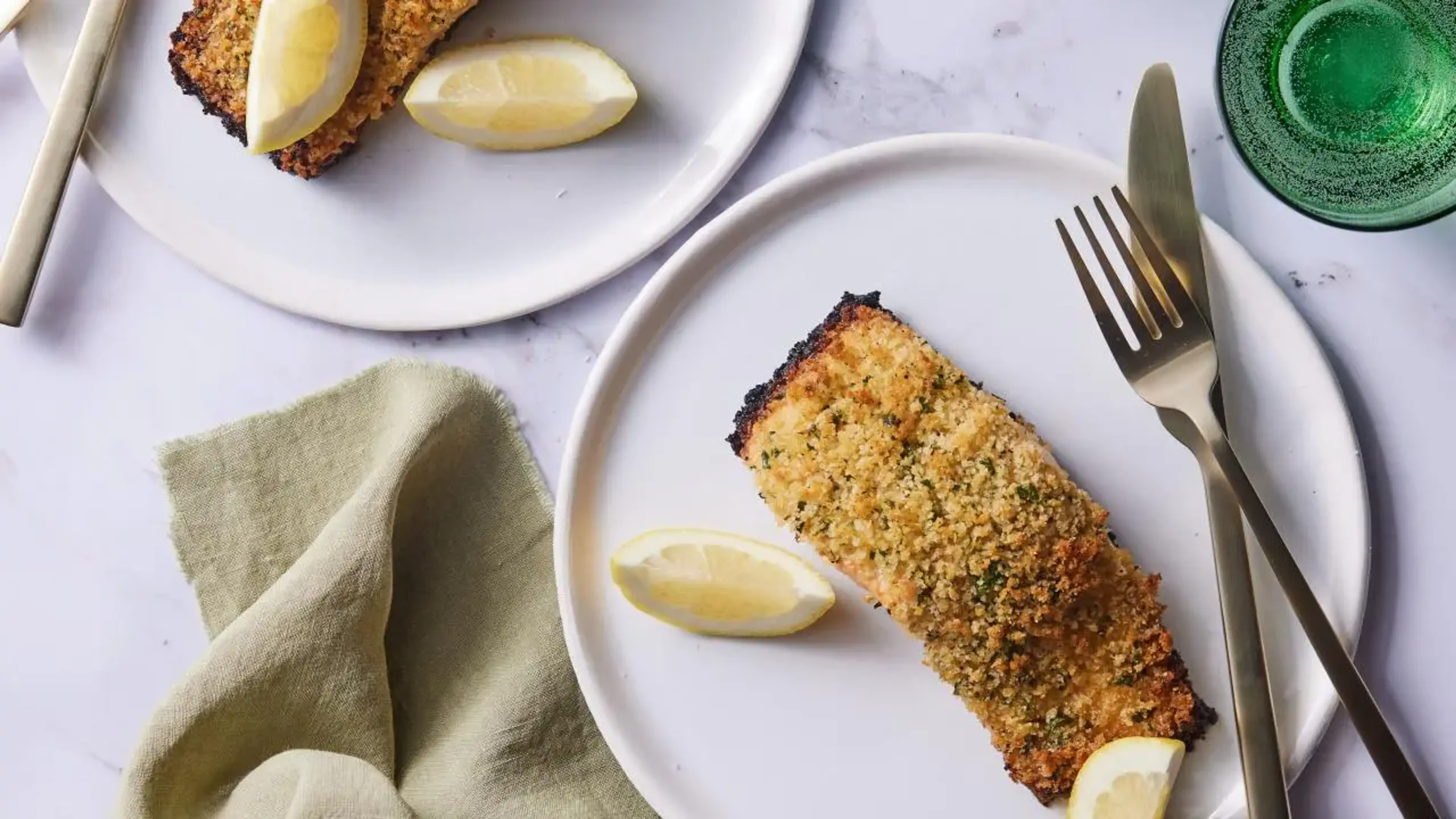 Panko Crusted Salmon